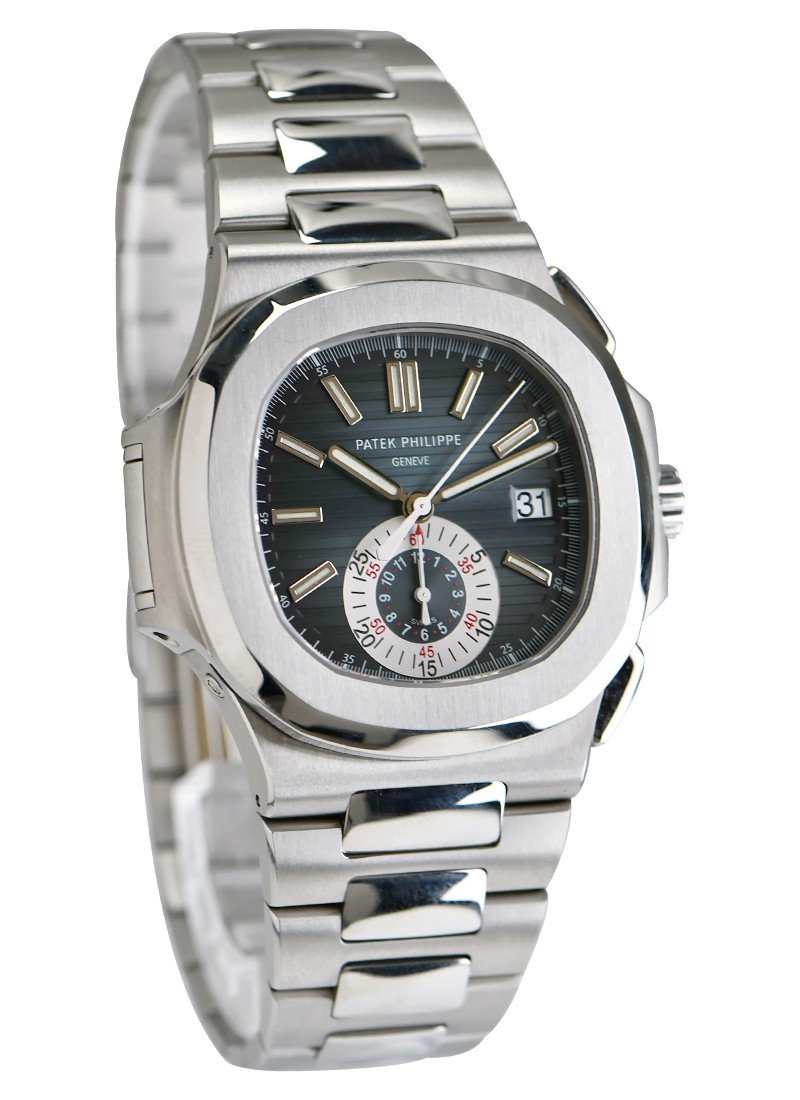 PATEK PHILIPPE – Nautilus Chronograph in Stainless Steel