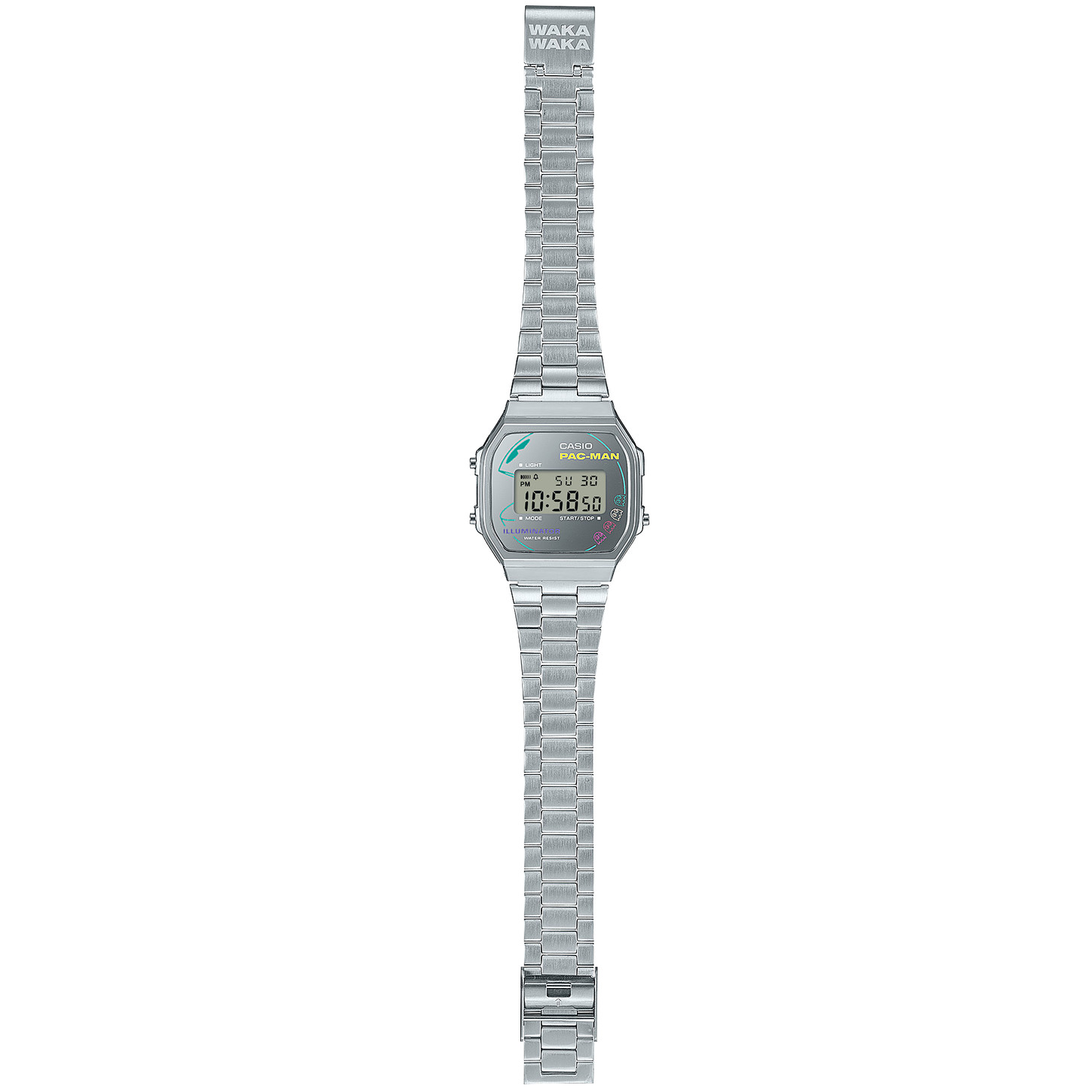 CASIO CLASSIC A168WEPC-7AJR PAC-MAN Collaboration Limited Digital Watch 36.3mm
