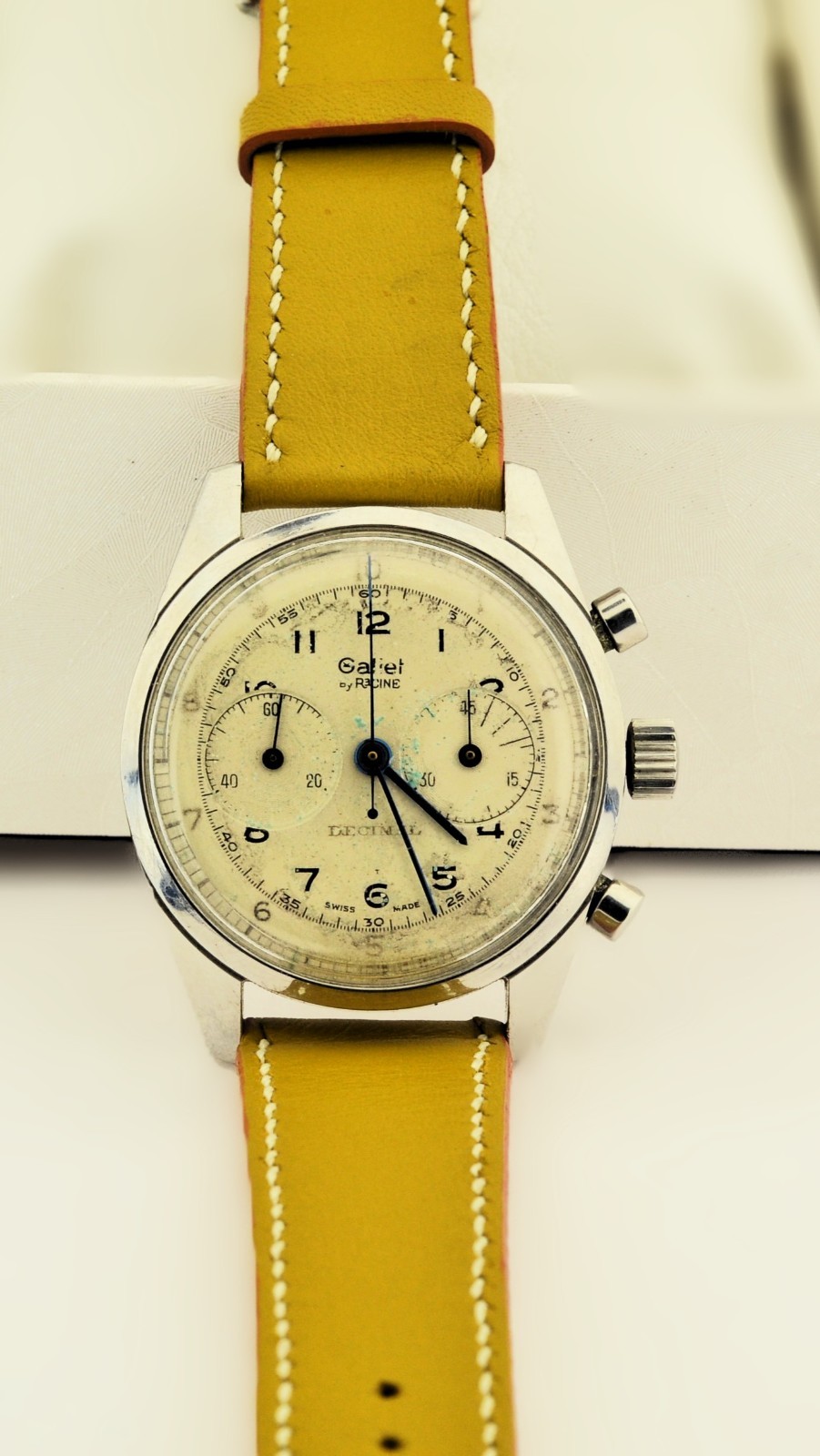 Vintage Gallet Multichron Decimal “By Racine” – Excelsior Park EP.4 37 mm