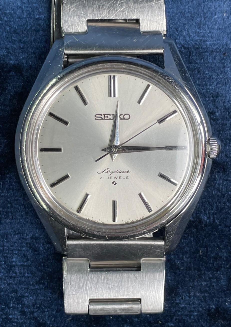 Seiko Skyliner 1968 ‘Proof’ Watch, 6100-8000, Original & serviced