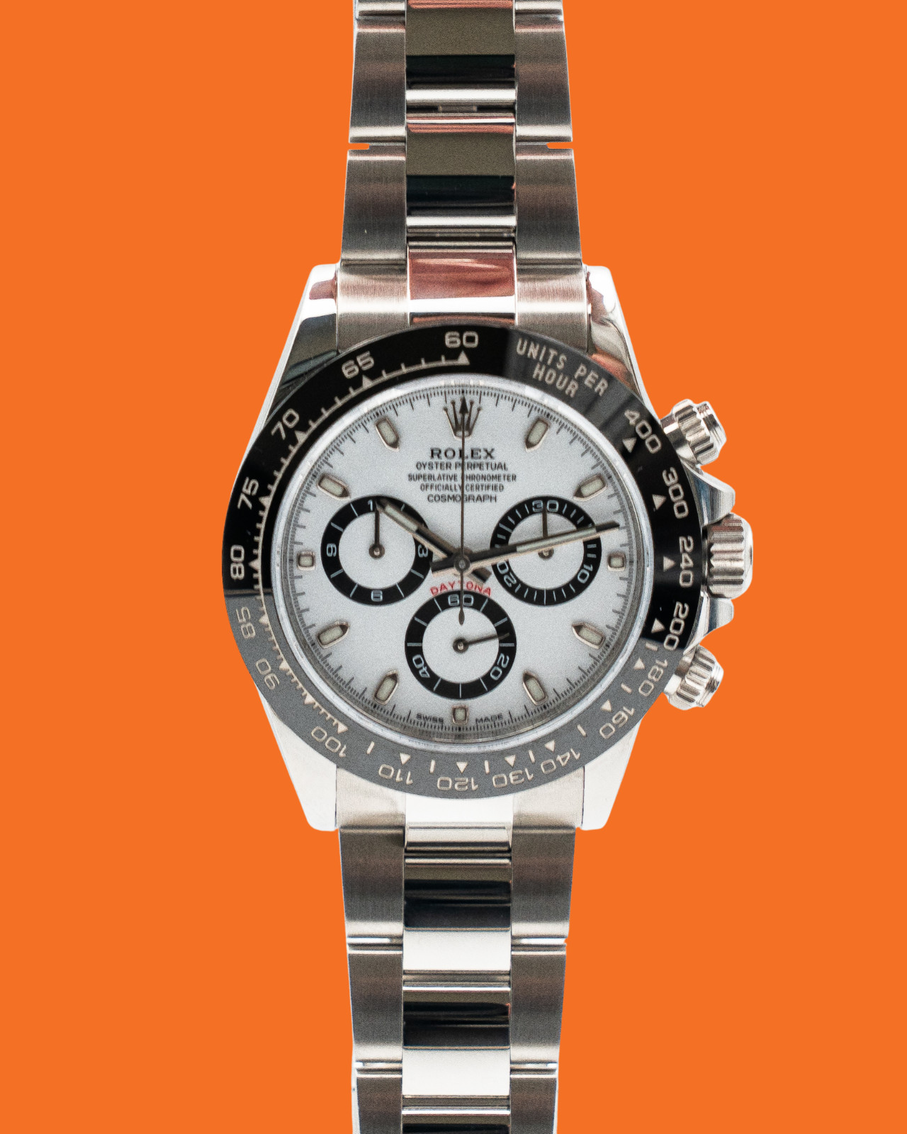 Rolex Cosmograph Daytona 40mm 116500LN White Panda Dial 2020