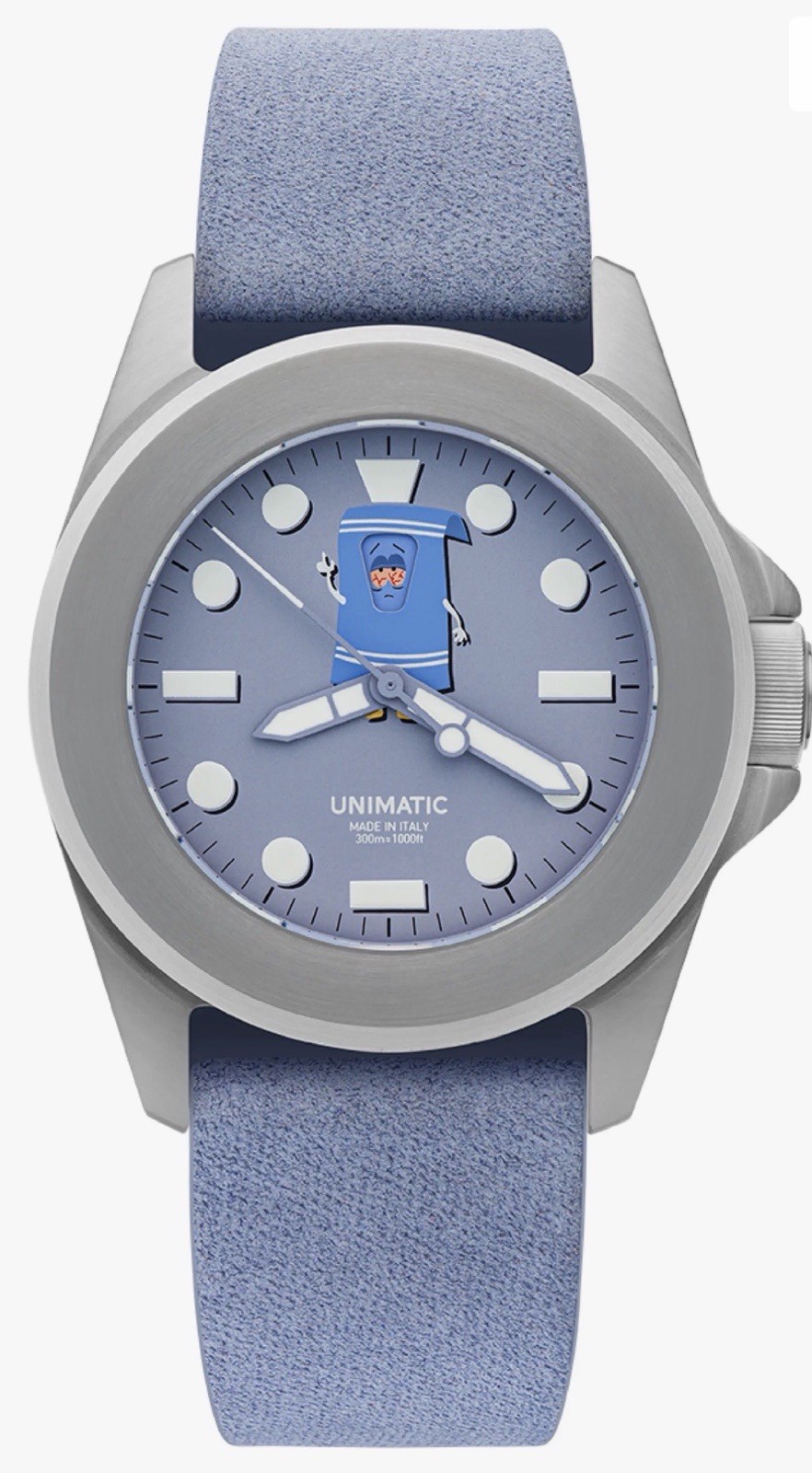 Unimatic South Park Towelie Modello Quattro UT4-TW Leather TPU Dive Watch #/200