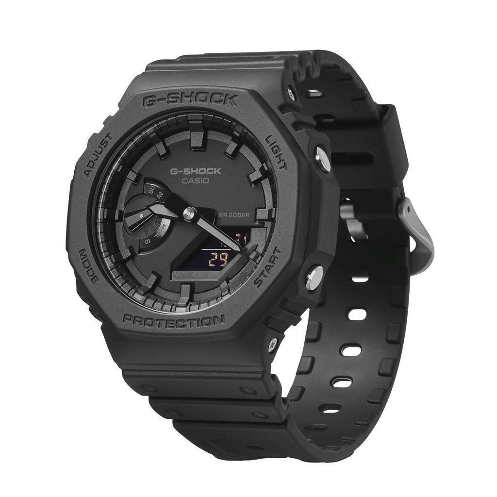Casio G-Shock G World Time Quartz Black Dial 200M A-2100-1A1 Men’s Watch