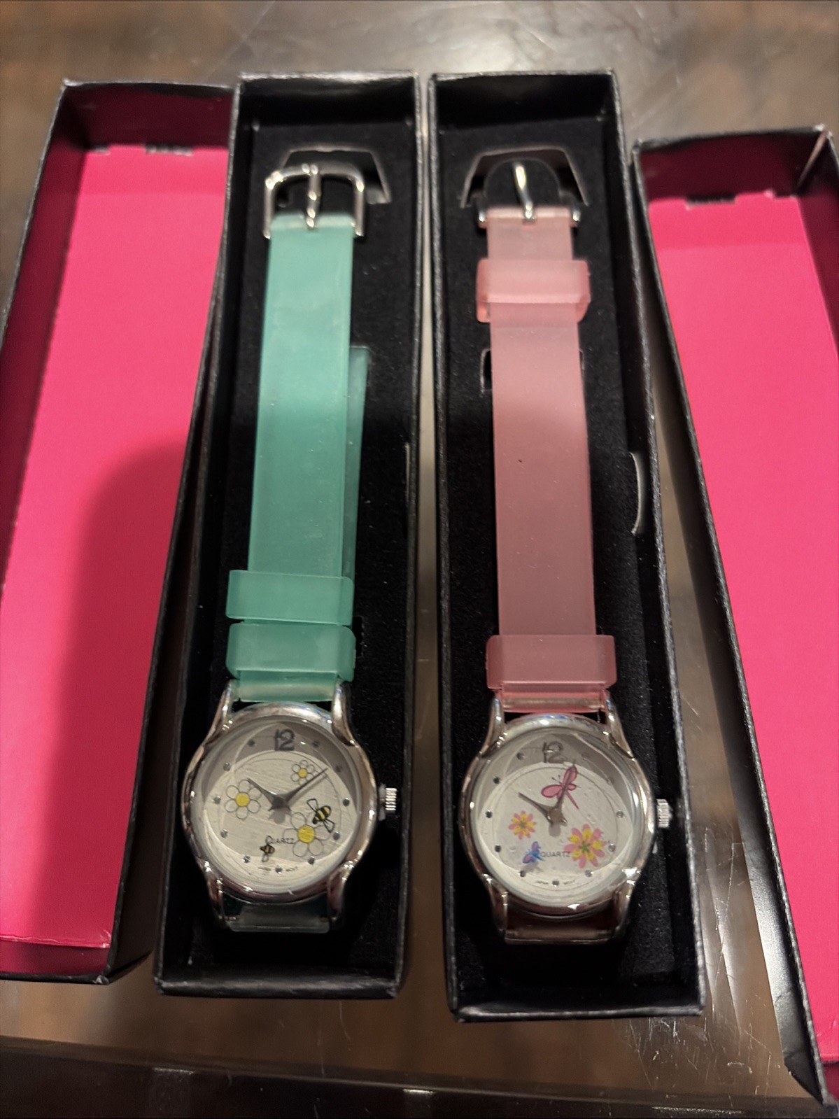 Lot Of 2, Avon Spring Garden Strap Watches. New In Box