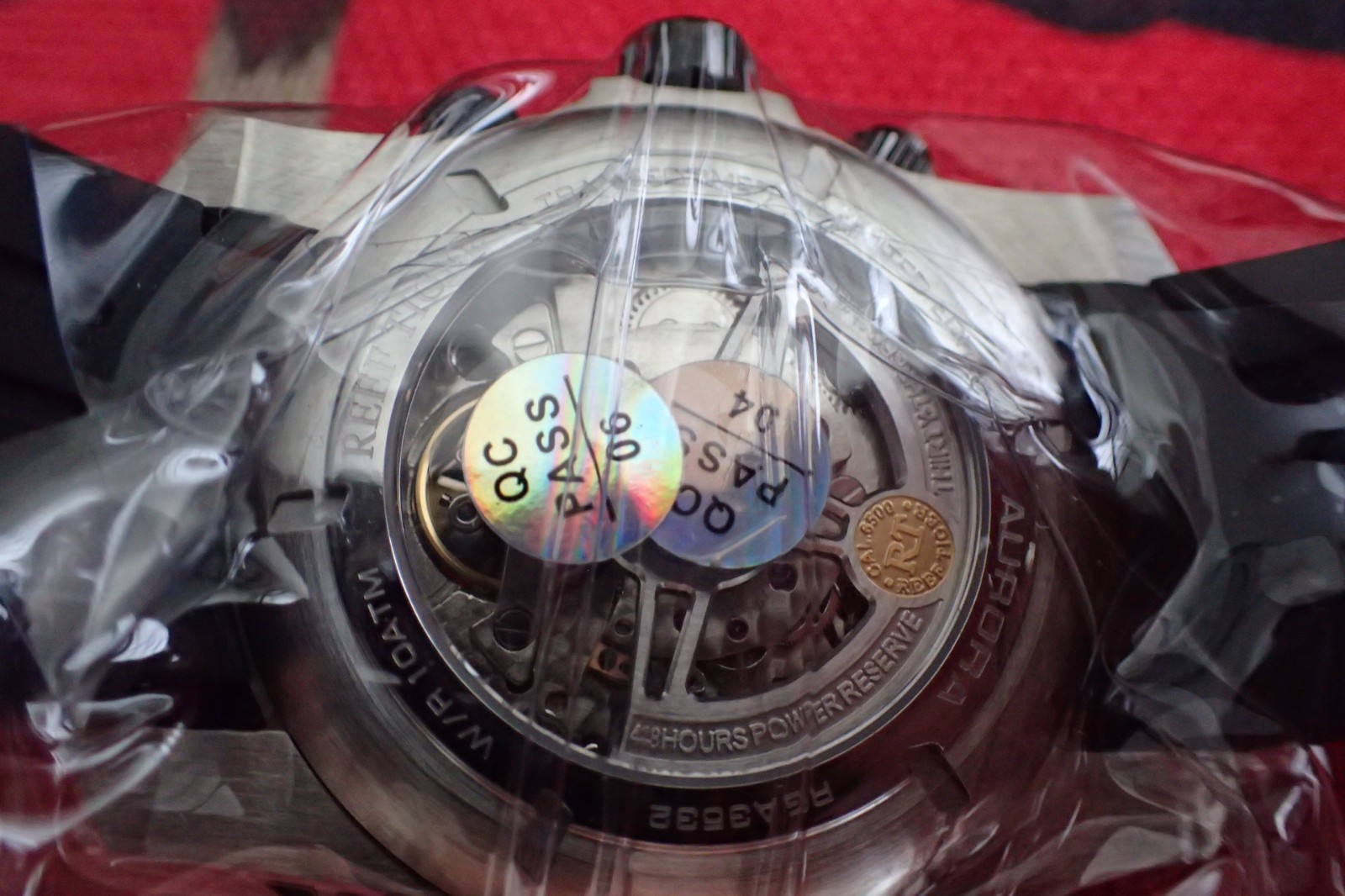 Reef Tiger Aurora Hexagon Automatic Watch RGA3503 Calendar Diving Rubber Band