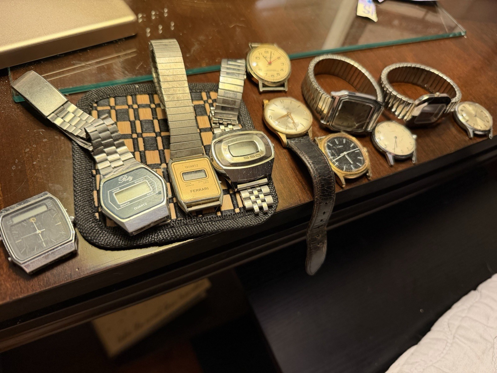 Assorted Vintage Pocket Watches, Lot of 8, Mechanical, Untested