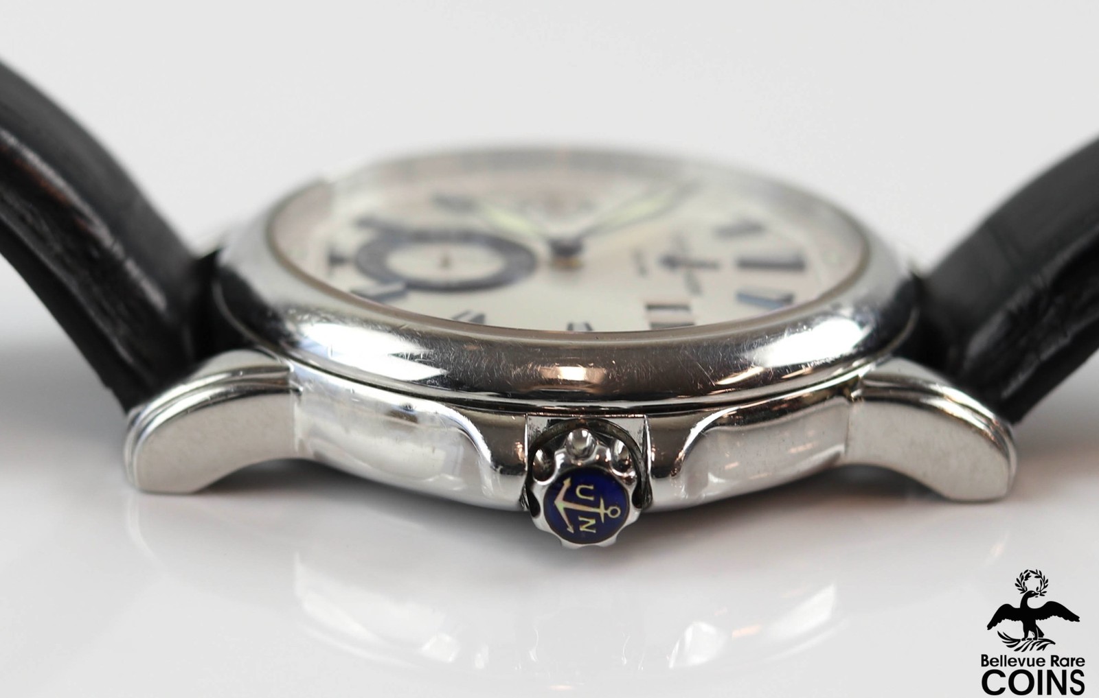 2008 ULYSSE NARDIN Dual Time Automatic 42mm Men’s Watch 243-55 w/Box & Bracelet