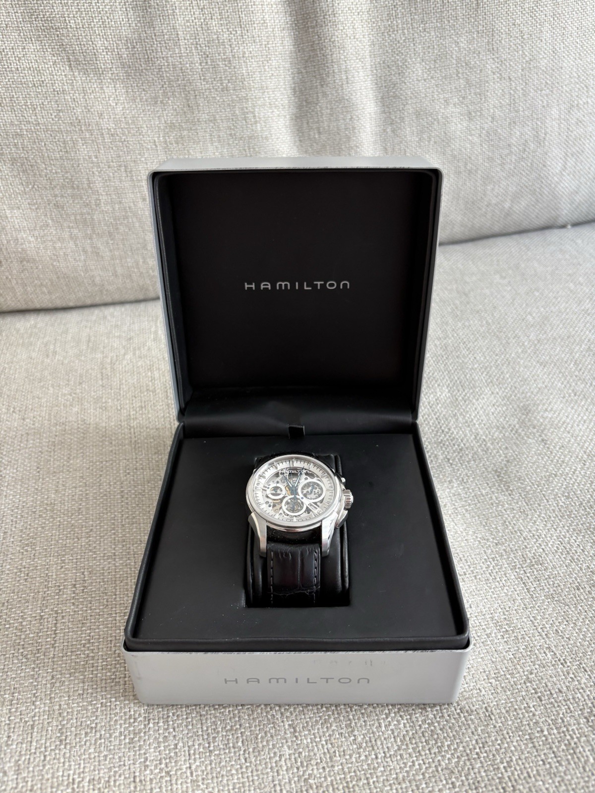 Hamilton Jazzmaster Skeleton Chronograph H326760 Limited Edition (Box No Papers)
