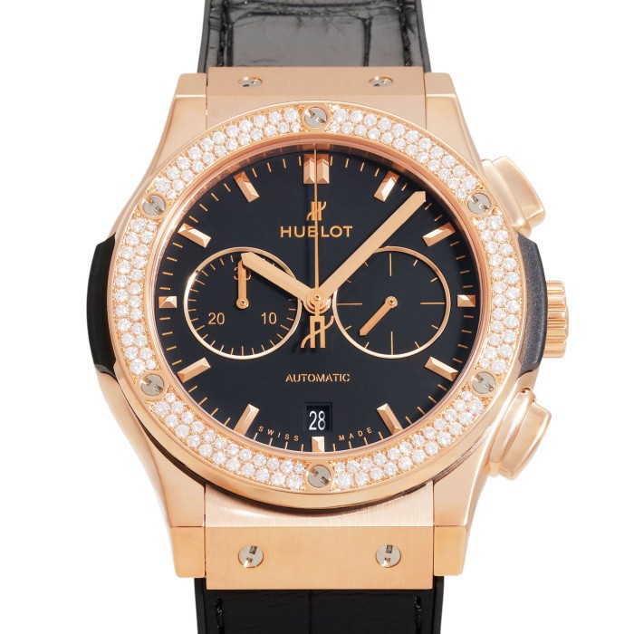 Hublot Classic Fusion 541.OX.1181.LR.1104 Diamond 42.0mm Black Dial #YKW171