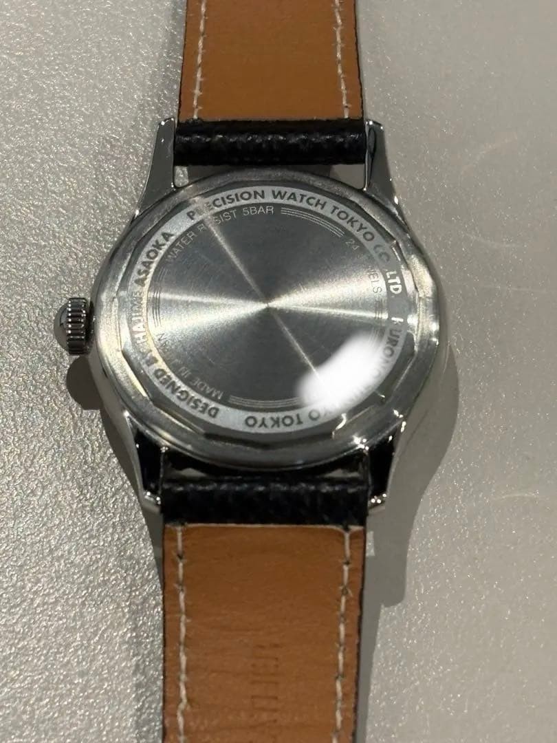 KURONO TOKYO Midnight Automatic 34mm Blue Black Dial Mens Watch C034G Limited
