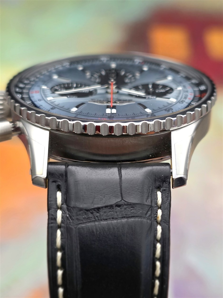 NEW 2025 Breitling Navitimer 1 B01 Chrono Ice Blue Dial AB0138241C1P1 Full Set