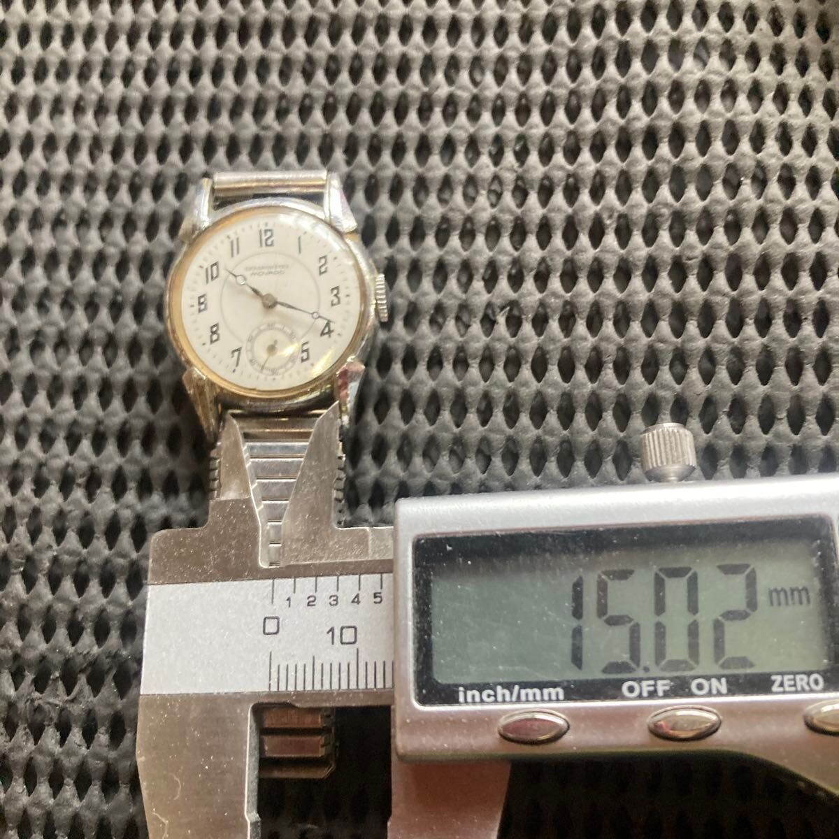 Movado Authentic Antique Chronometer Manual Wind Small Seconds Wristwatch 1147
