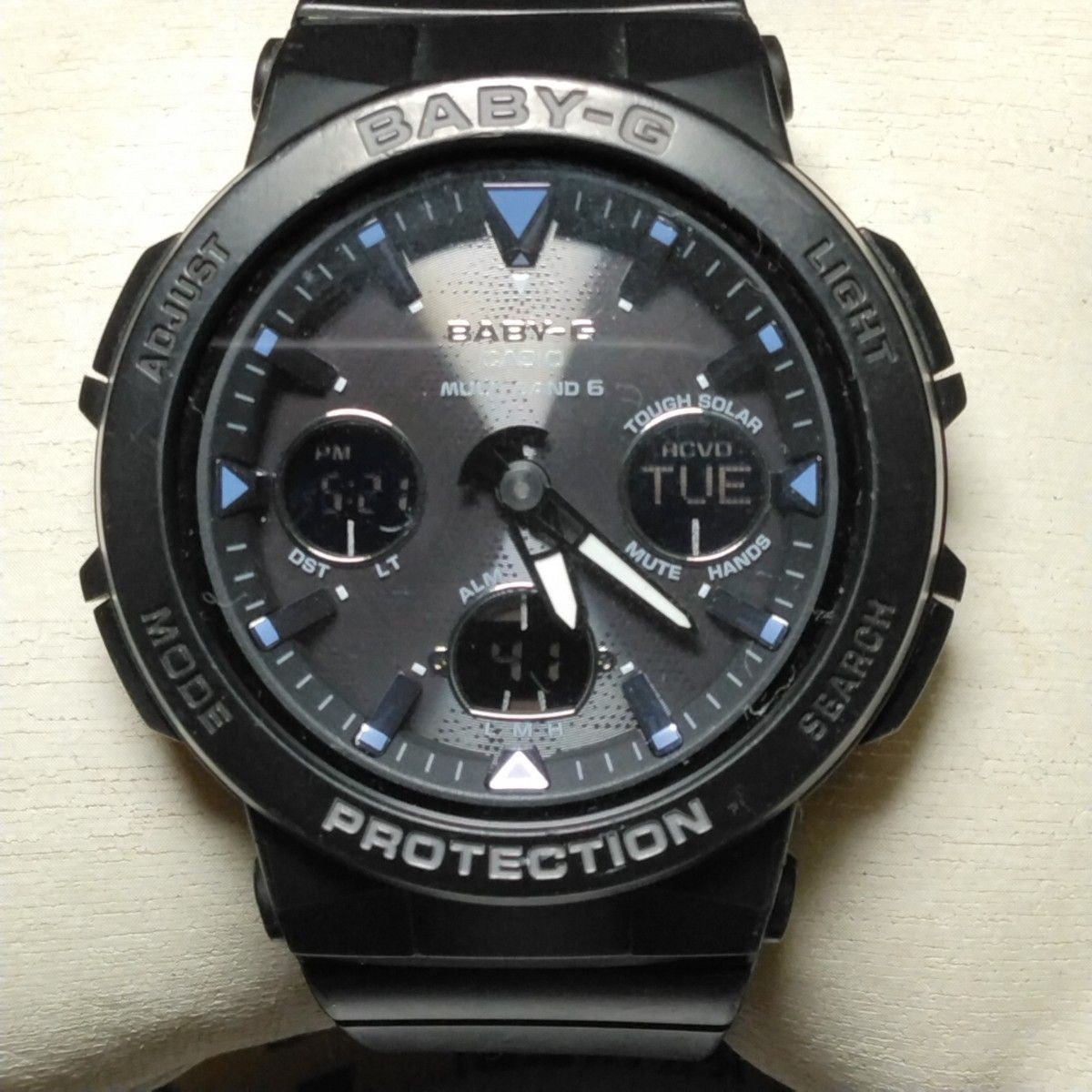CASIO Baby G radio solar wristwatch BGA 2500 1AJF multi band 6 Casio