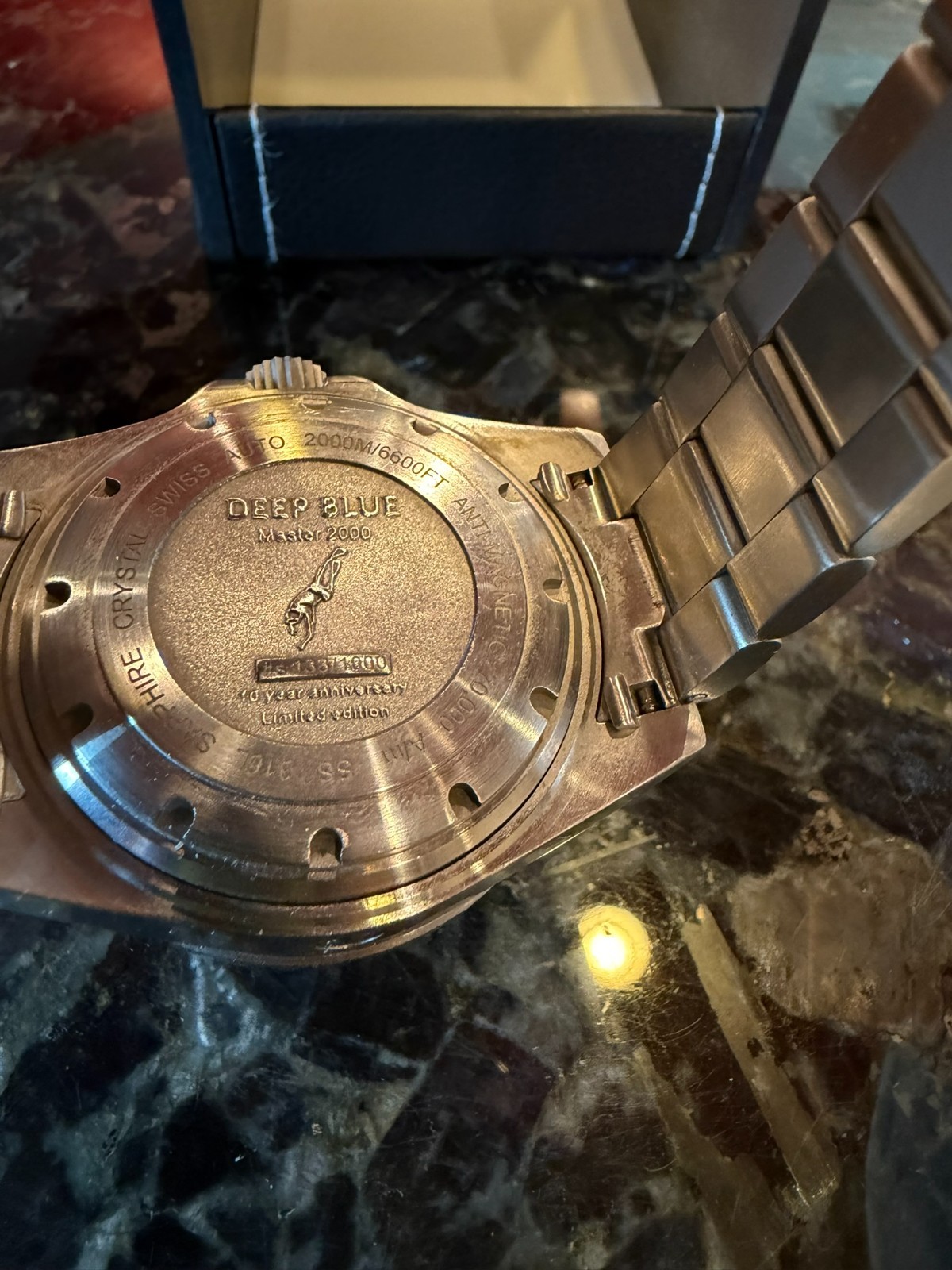 DEEP BLUE MASTER 2000 “10 YEAR ANNIVERSARY” Limited Edition 2000M DIVER