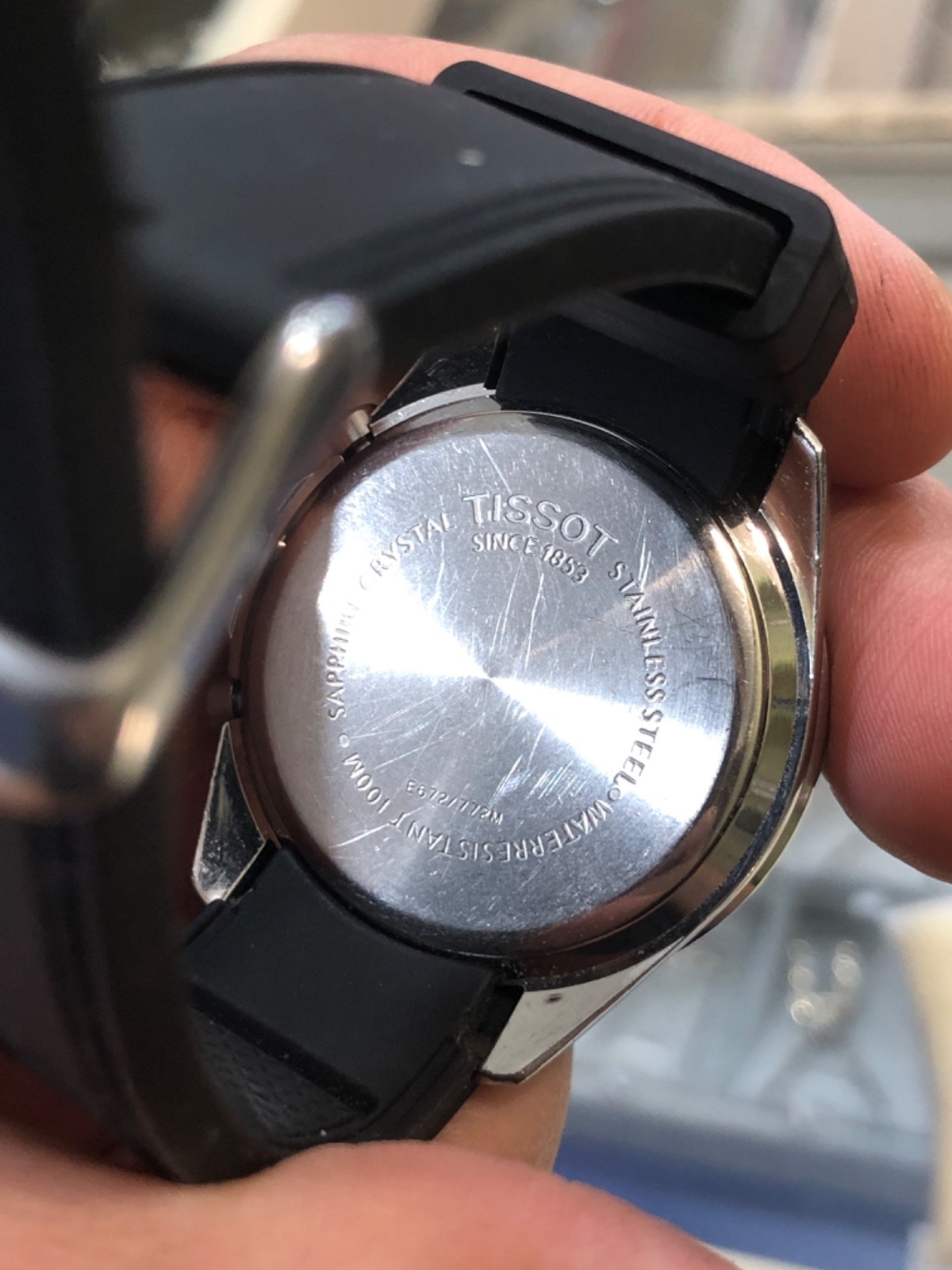Tissot 1853 Chronograph E662/772M Panda Sapphire Crystal 100M/330FT Steel Swiss
