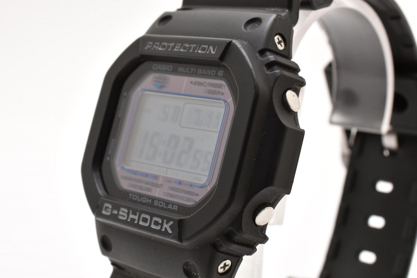 Casio G SHOCK GW M5610U Tough Solar Radio Clock Digital Watch Black Resin Case R