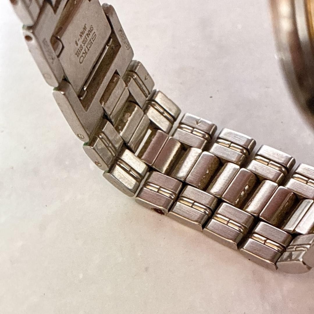 Working Seiko Dolce Quartz Watch, Battery Replaced, Glitter Dial, Vintage