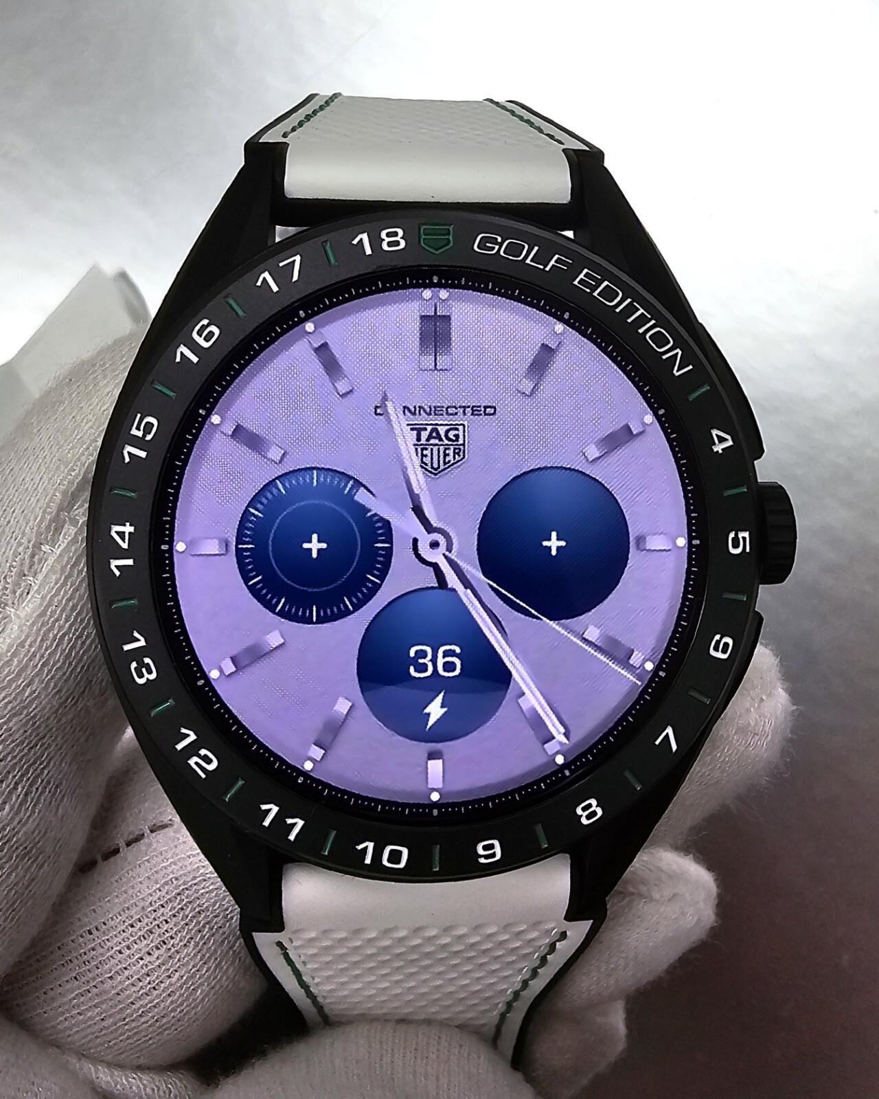 TAG HEUER Connected Calibre E4 Golf Edition 45MM Smartwatch SBR8A81.EB0251