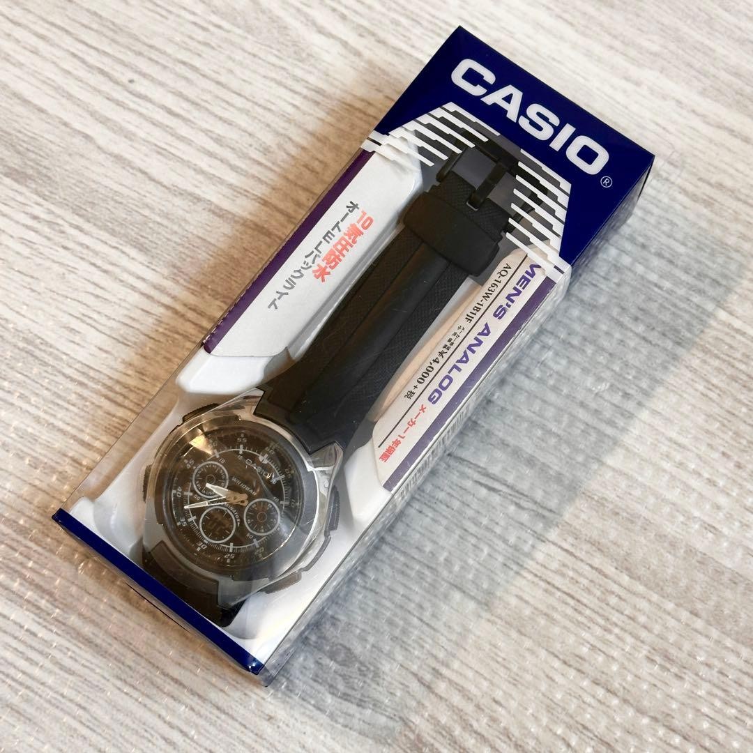 Unopened, rare CASIO Cheap Casio watch AQ-163W-1B1JF (main unit)