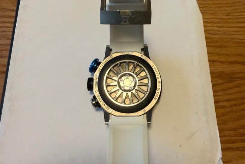 Edox Chronorally BMW Motorsport LE 38001 Quartz Chronograph Titanium 48mm Watch