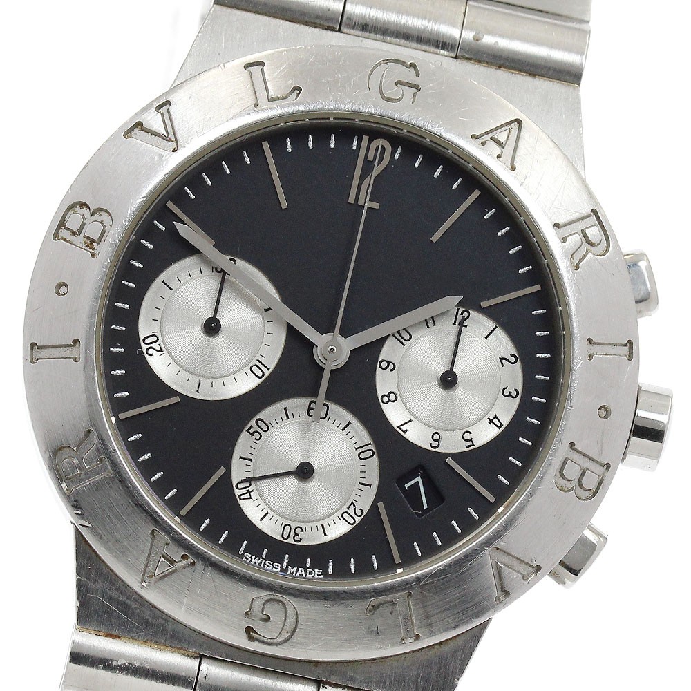 BVLGARI Diagono Sports Chronograph Quartz Men Watch