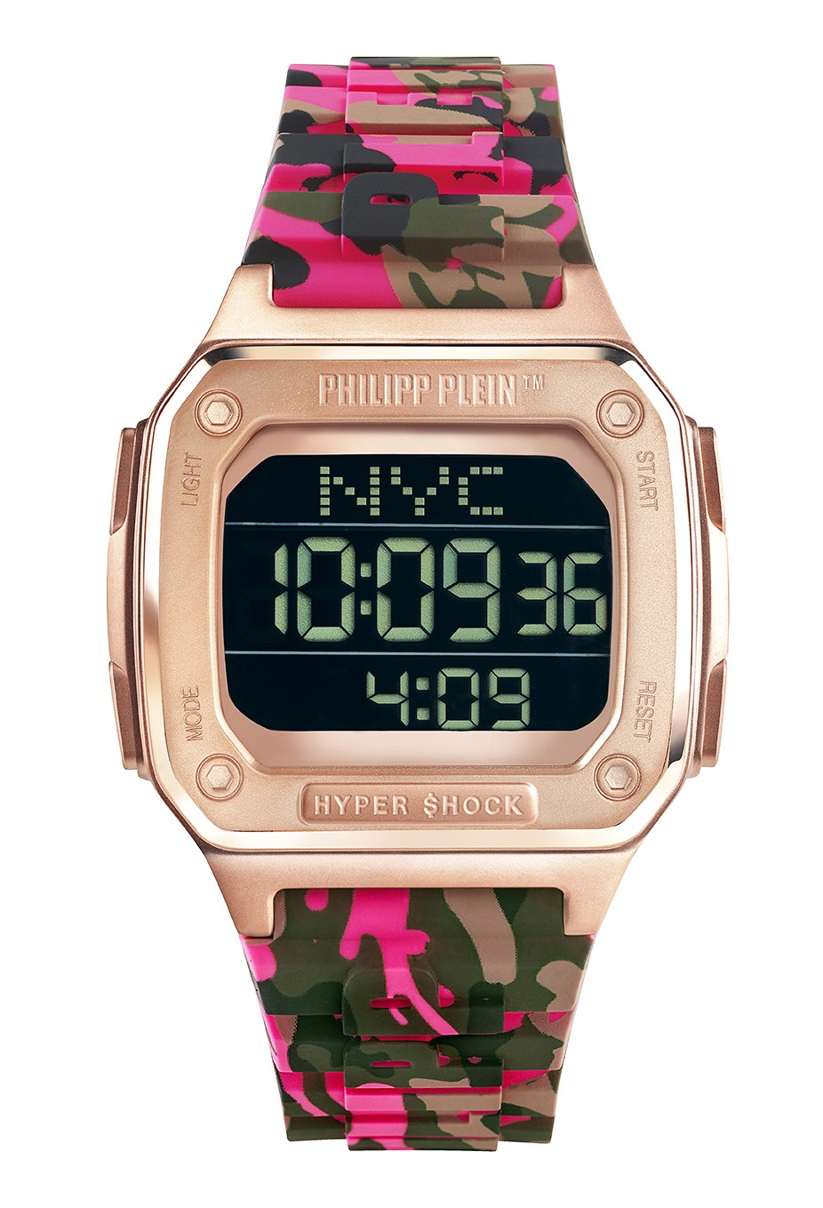 Philipp Plein Multicolour Unisexs Digital Watch Hyper $hock PWHAA1622