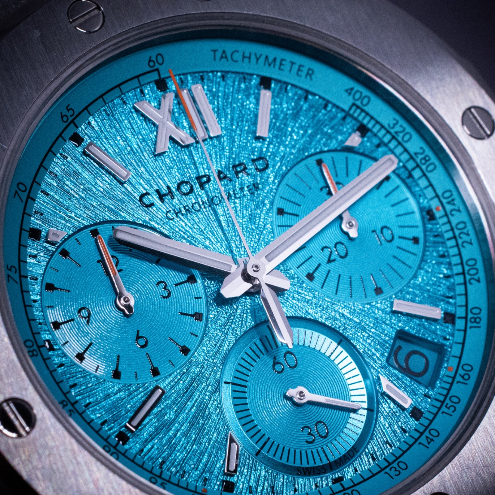 Chopard Alpine Eagle XL Chrono 44mm Maritime Blue Dial, Ref. 298609-3006 w/ B&P