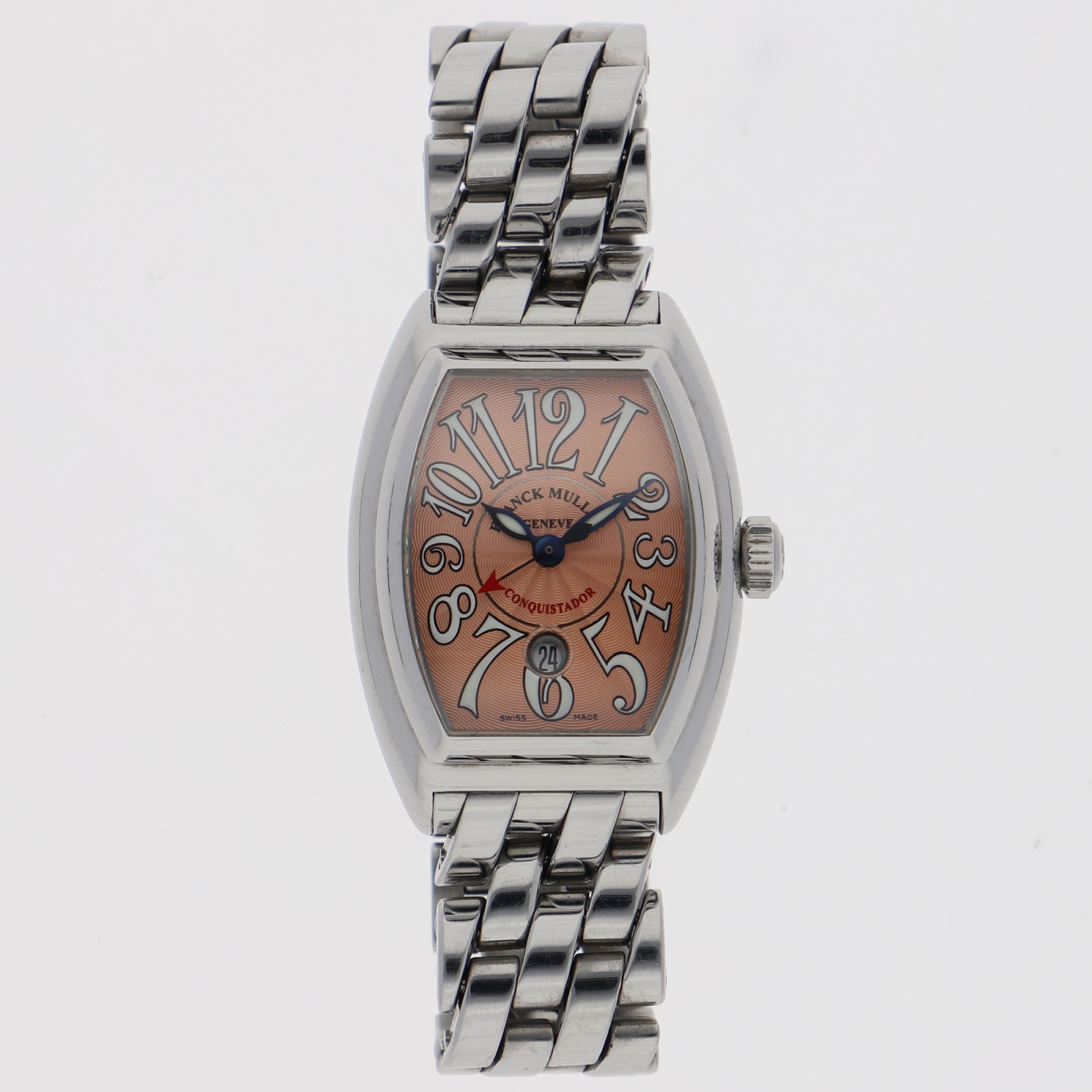 FRANCK MULLER 8005LSC Conquistador Date pink Dial Automatic Stainless Steel