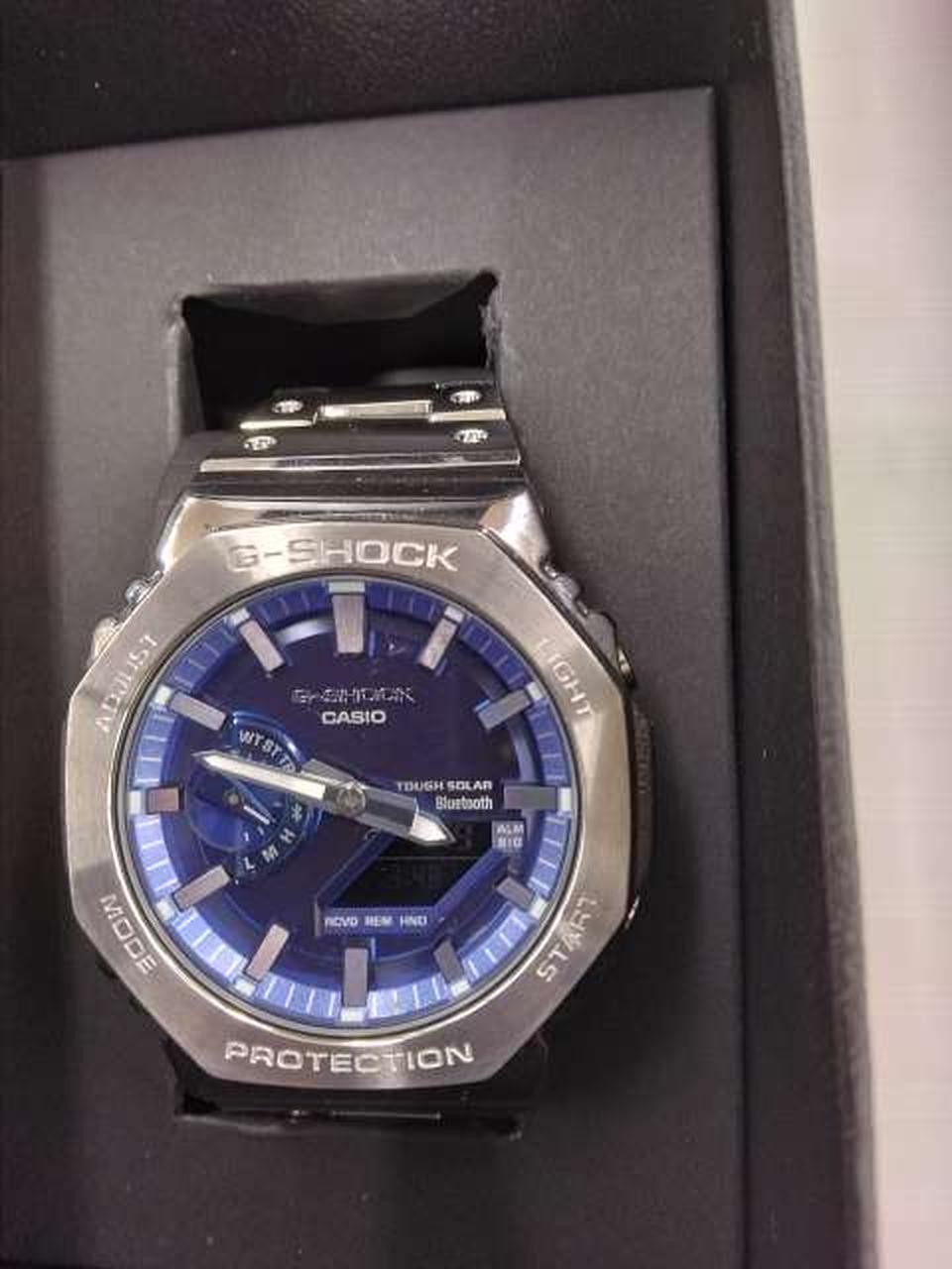 Casio G-Shock GM-B2100AD-2A Japan Radio Bluetooth Watch, 17cm Wrist, Extra Link