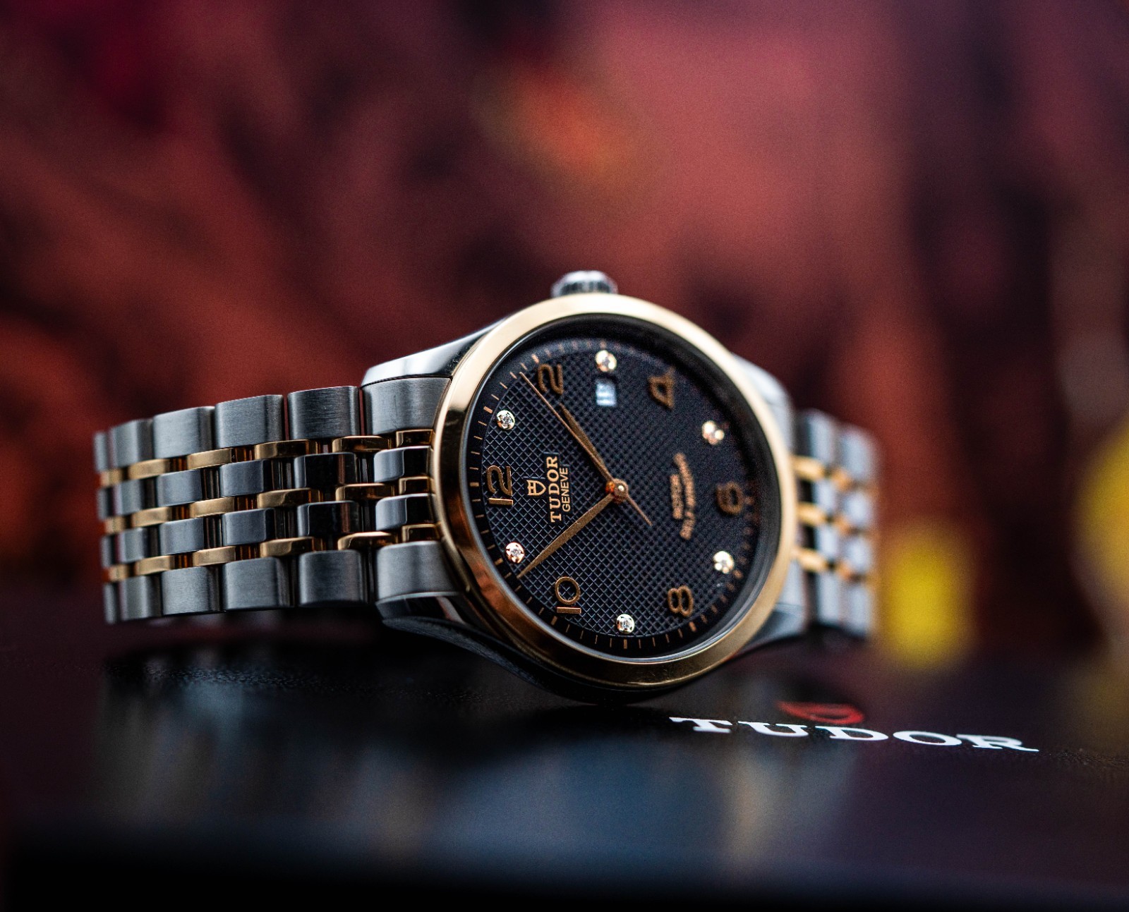 Tudor 1926 Automatic 39mm Black Dial Two-Tone Watch – M91551-0004