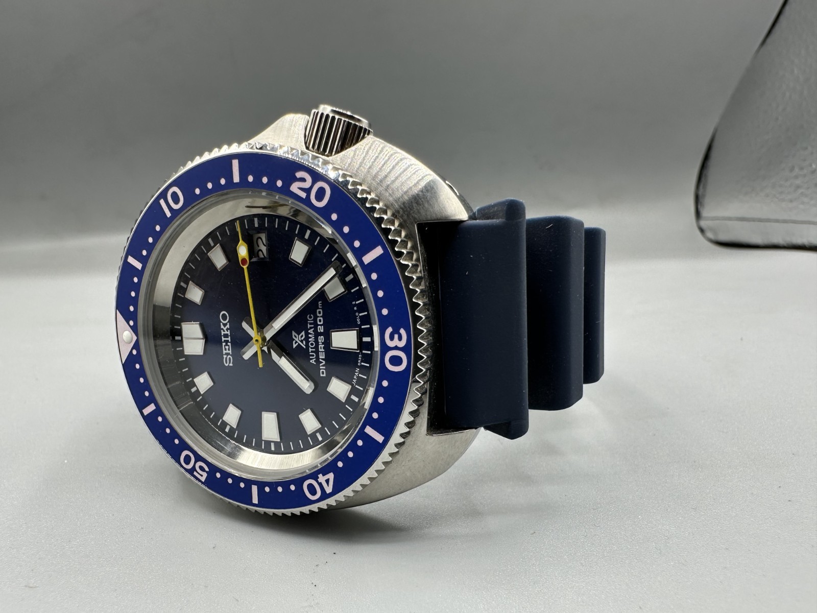 Blue Seiko Captain Willard Style Diver | Vintage Automatic Watch | Refurbished 7