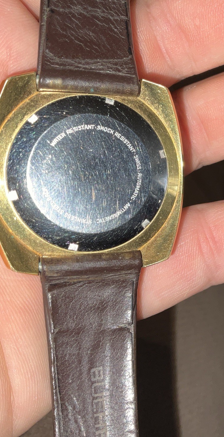 Bucherer / Day Date Automatic Officially Certified Chronometer Black Dial Rare