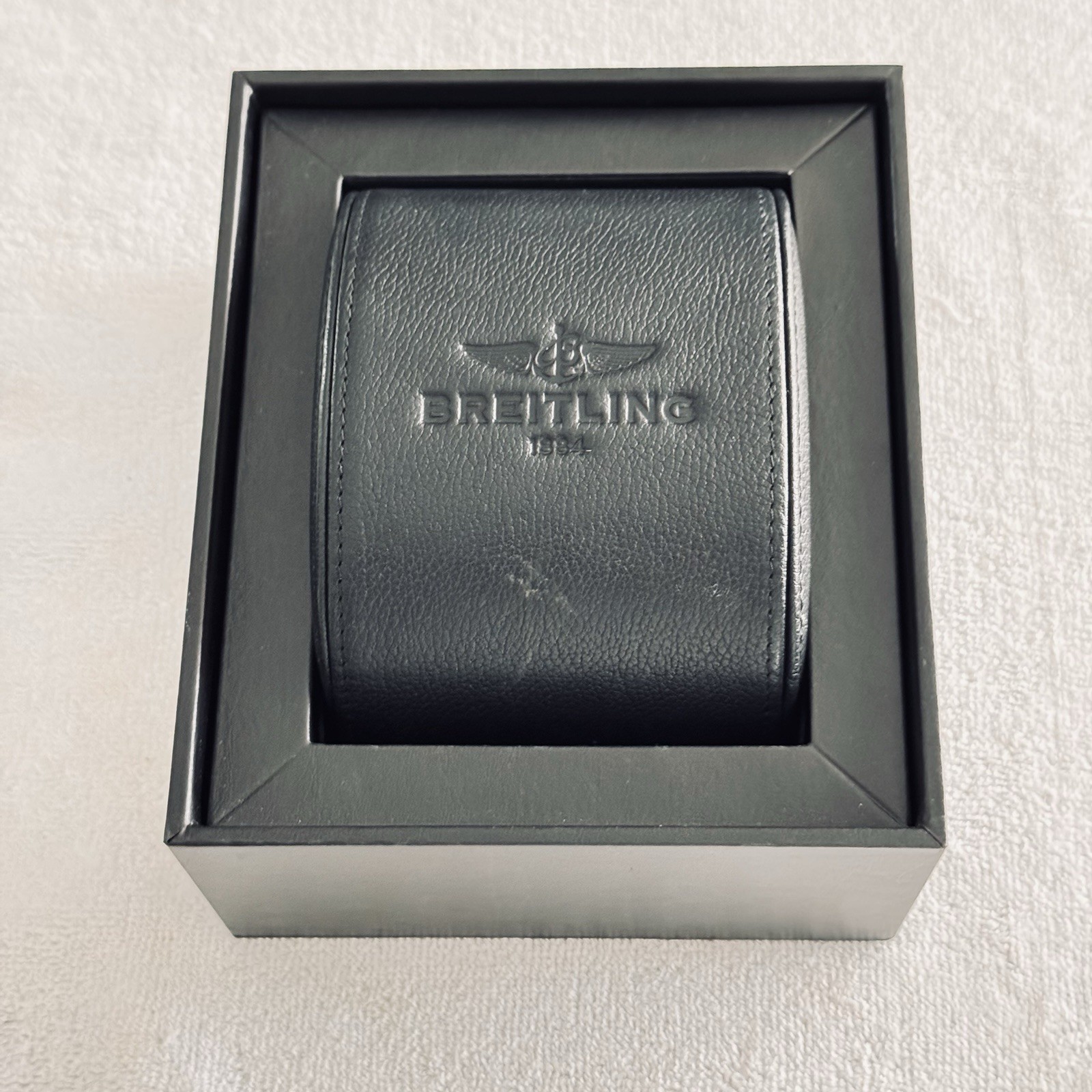 Breitling Chronomat Auto Chronograph Date 39mm Black/Silver Dial Box