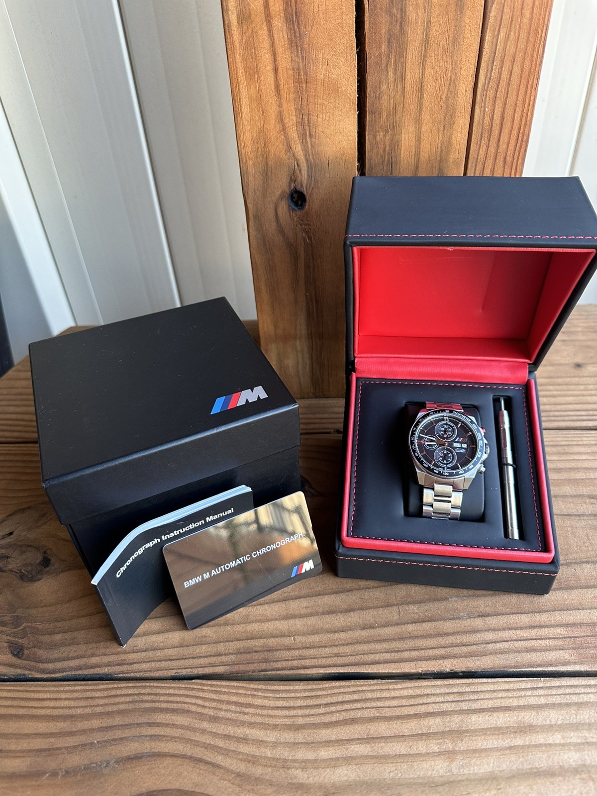 RARE – BMW M Automatic Chronograph Watch Limited Edition – Awesome watch!