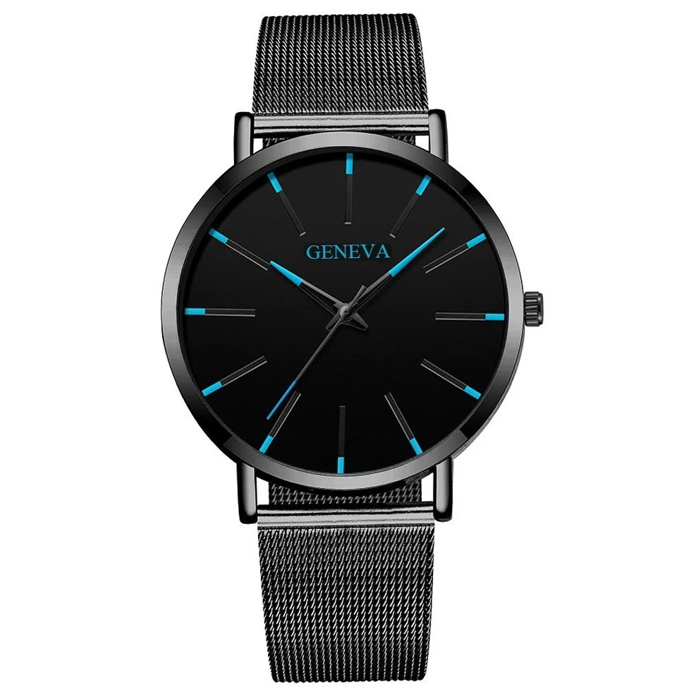 Waterproof Men’s Watch Stainless Steel Quartz Luminous Classic Watches Business