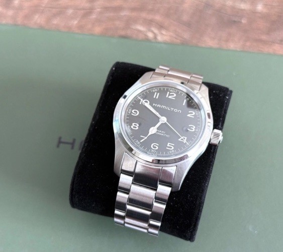 Hamilton Khaki Murph Automatic 42mm Men’s Watch Box Set Excellent Condition