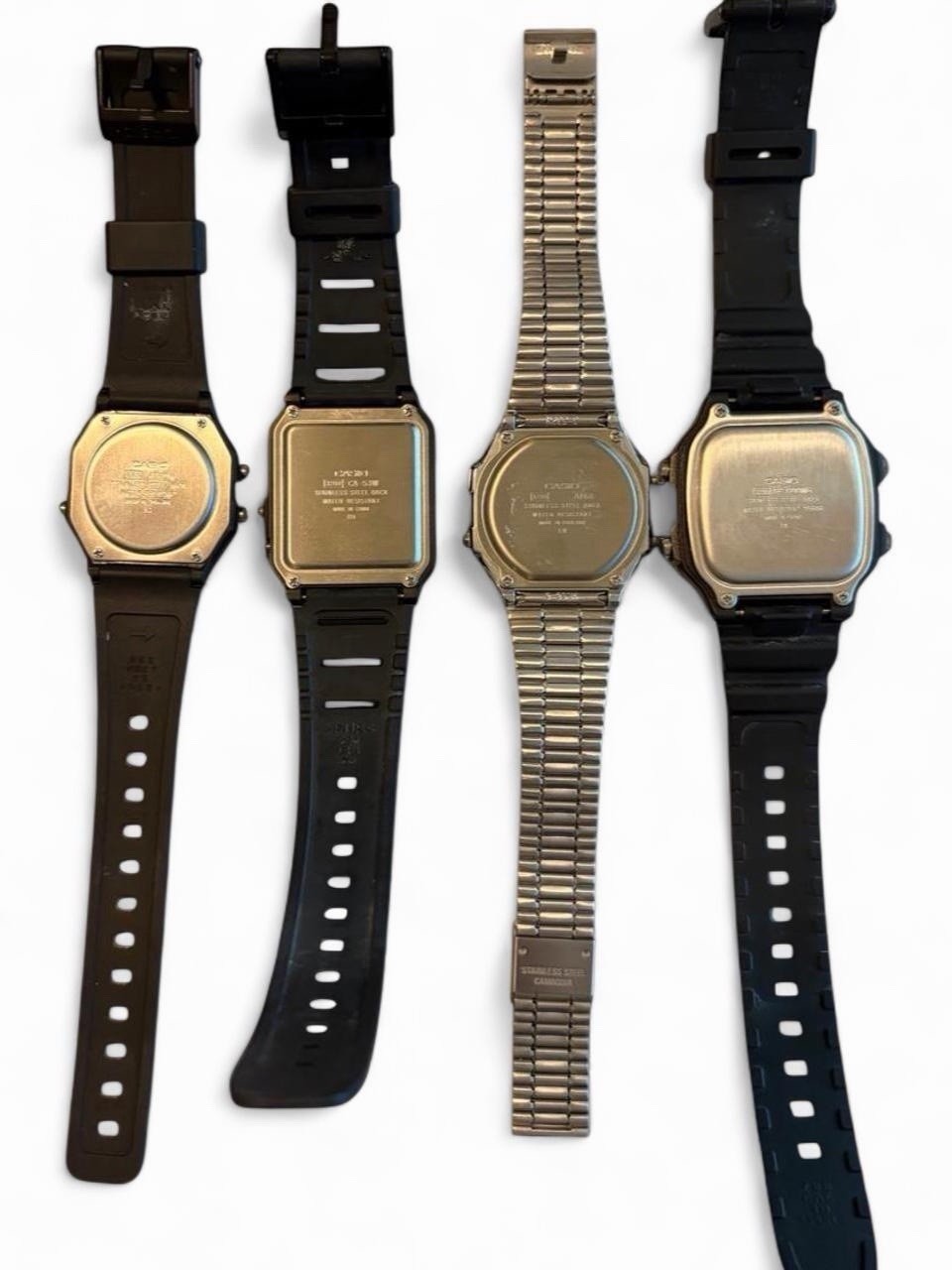 Casio Digital Watch Collection F-91W CA-53W A168 AE-1200 World Time 4 Watch