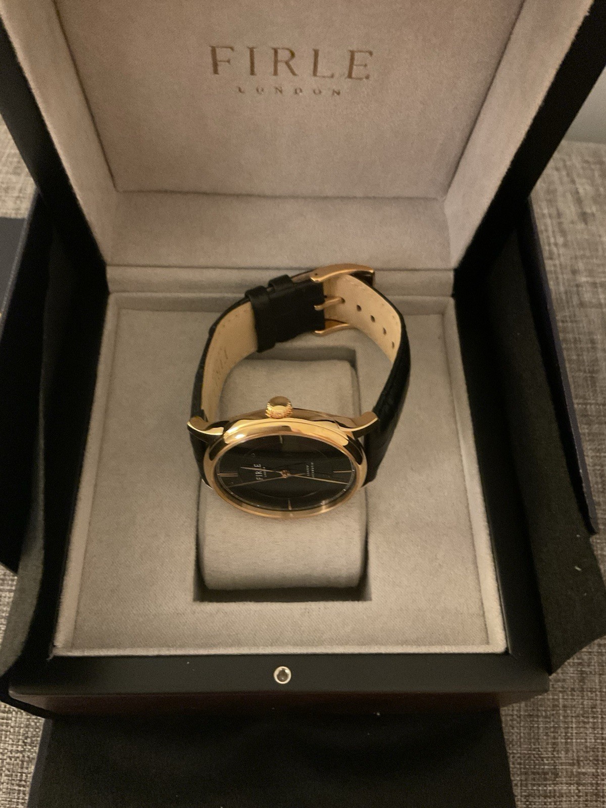 FIRLE Watch – Sennen Automatic – Gold plated, 40mm, United Kingdom