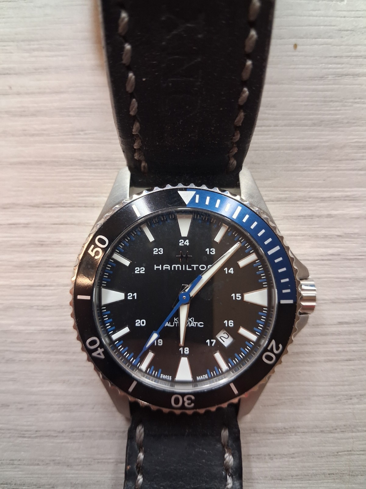 Hamilton Khaki Navy Scuba Auto H82315331 Swiss Automatic | Original Hamilton Box