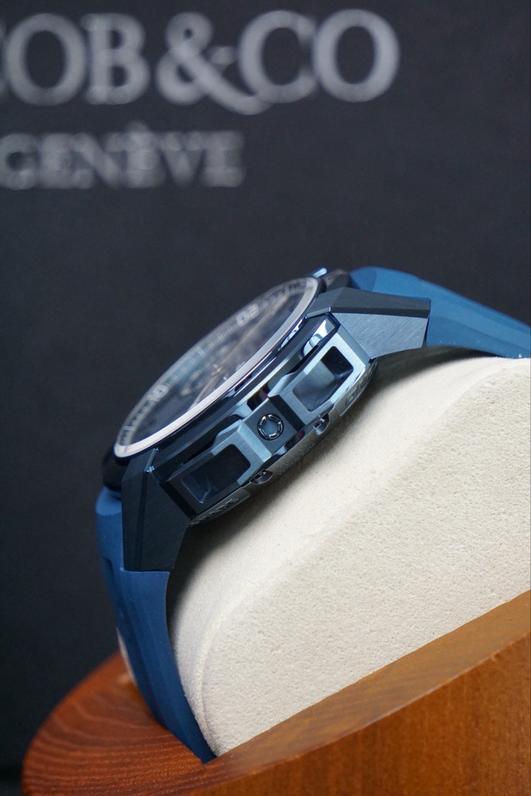 Jacob & Co. Epic X Chronograph EC400.22.AF.AA.A Titanium Blue w. Papers 2026