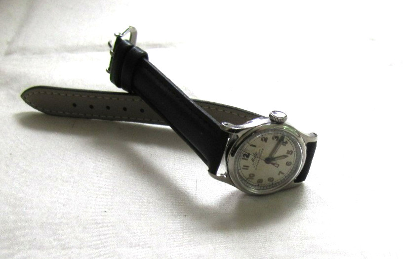 MIDO MULTIFORT SUPERAUTO 220 SS SCRBK WP 17J MOD 1941 BUMPER 2 TONE MILITRY DIAL