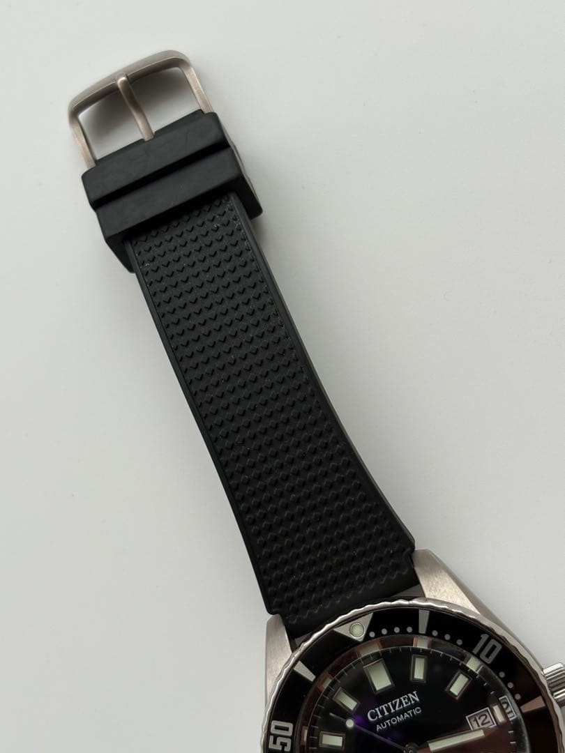 Citizen Promaster Diver Automatic Watch Black Titanium 200m wrist 23cm