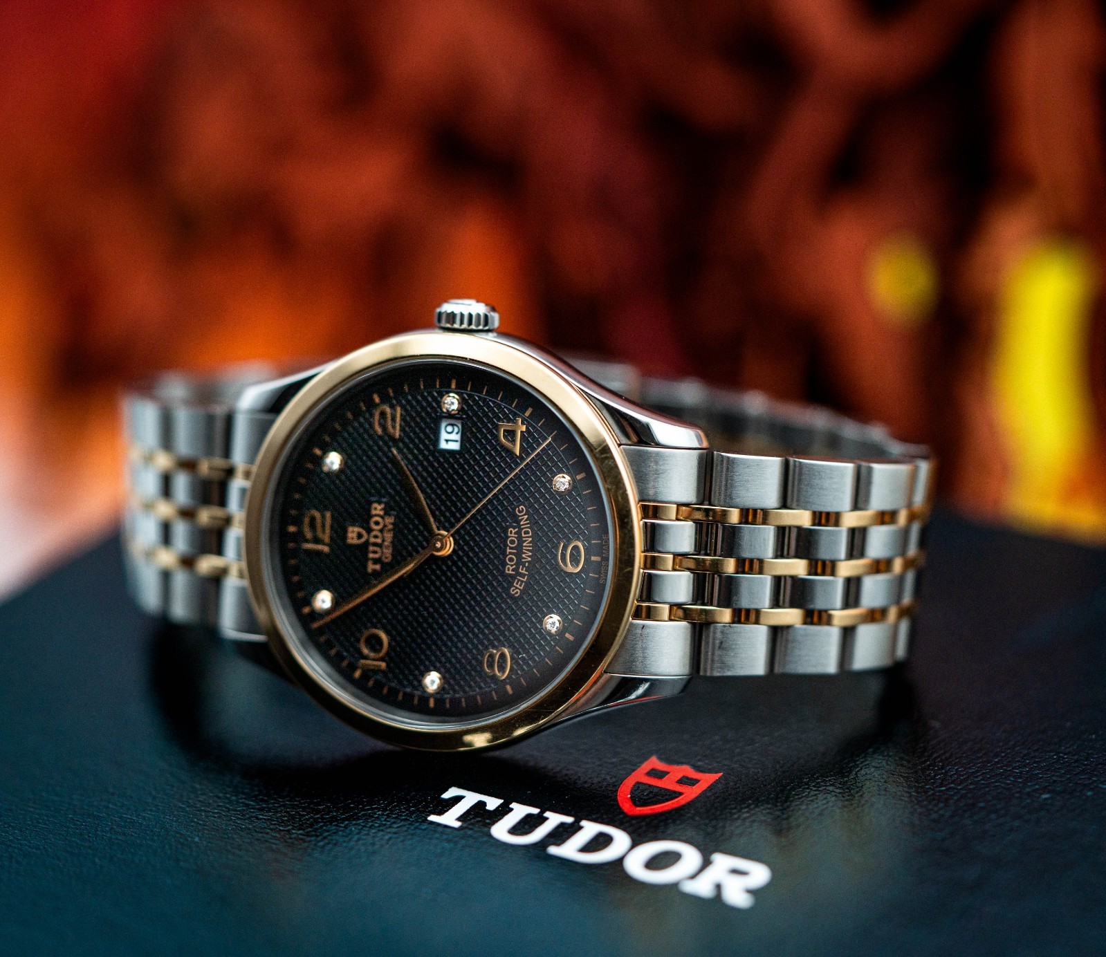 Tudor 1926 Automatic 39mm Black Dial Two-Tone Watch – M91551-0004