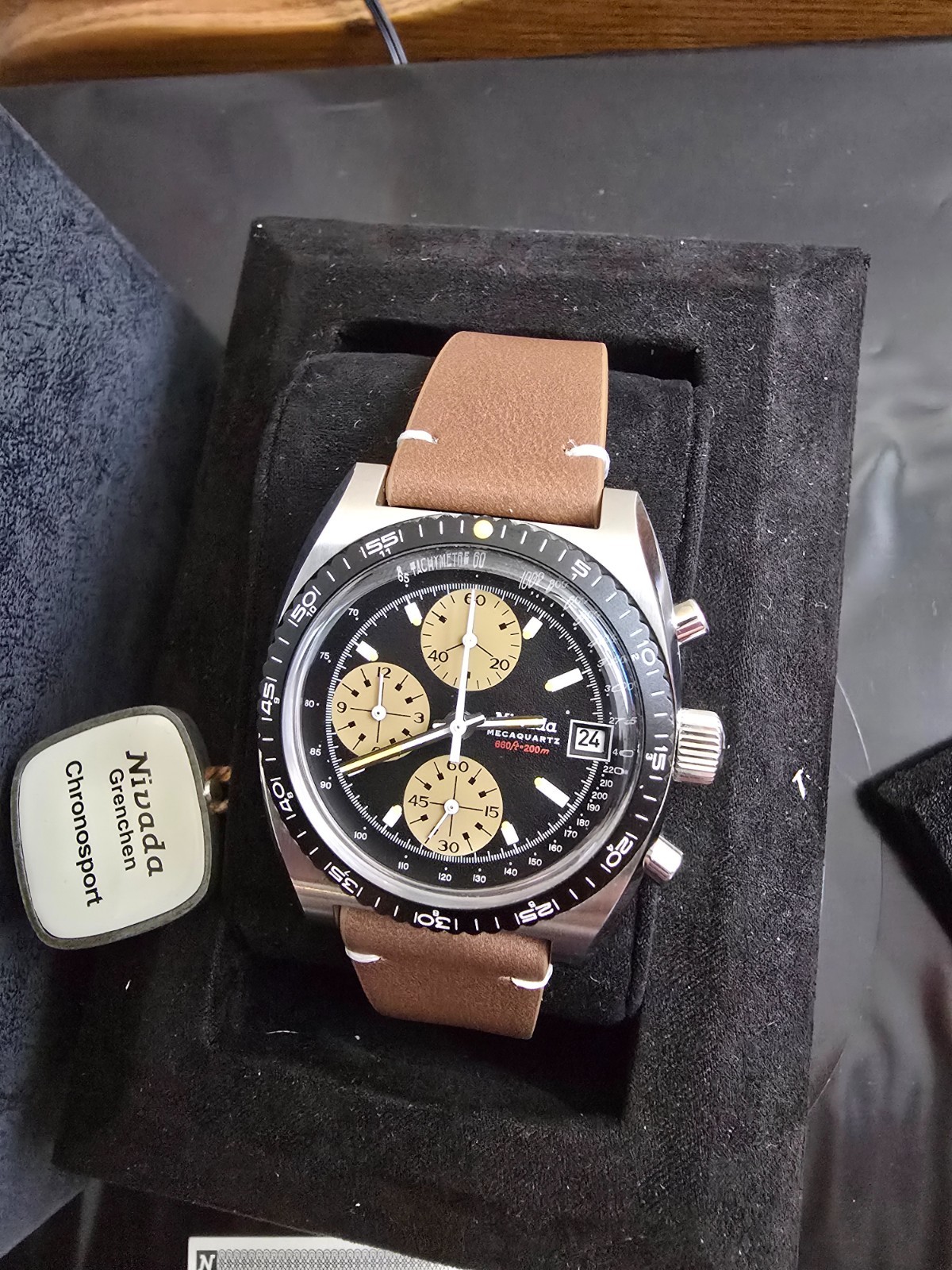 nivada grenchen autochron mecaquartz