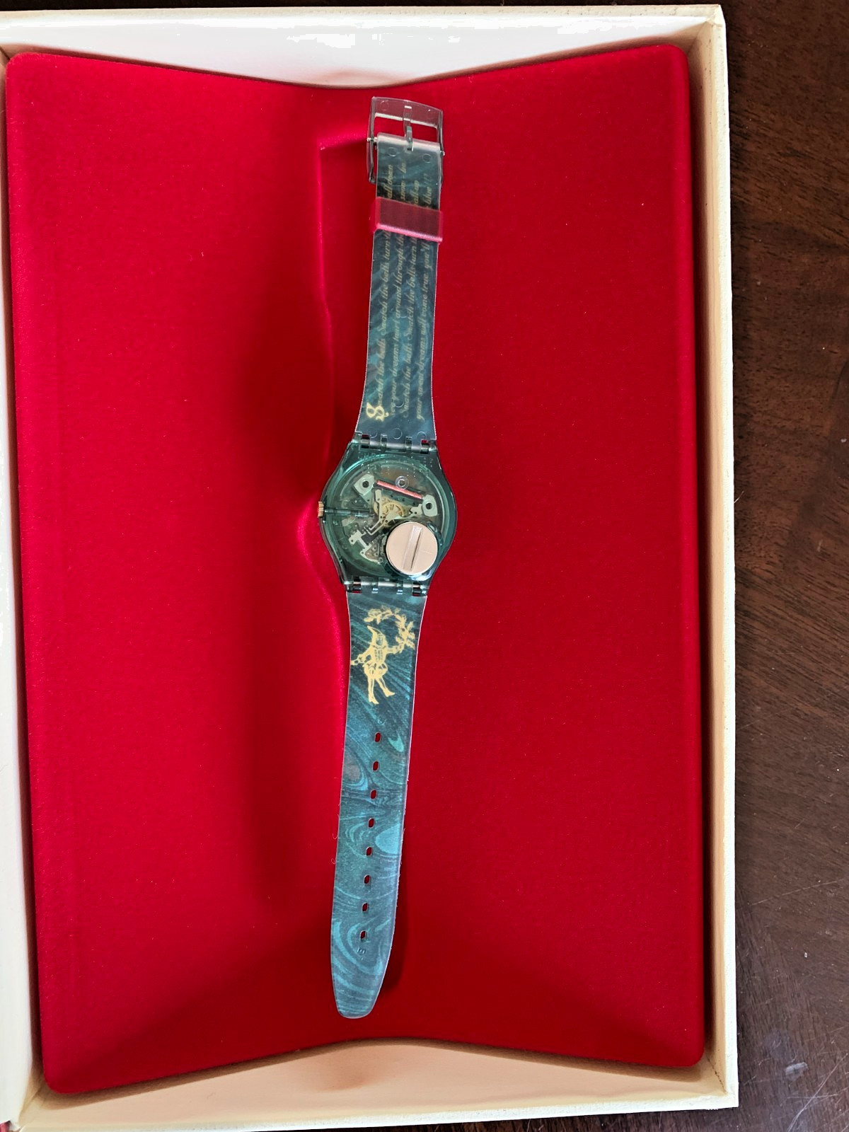 1995 SWATCH “MAGIC SPELL” LIMITED EDITION GZ 148 XMAS SPECIAL WATCH BRAND NEW