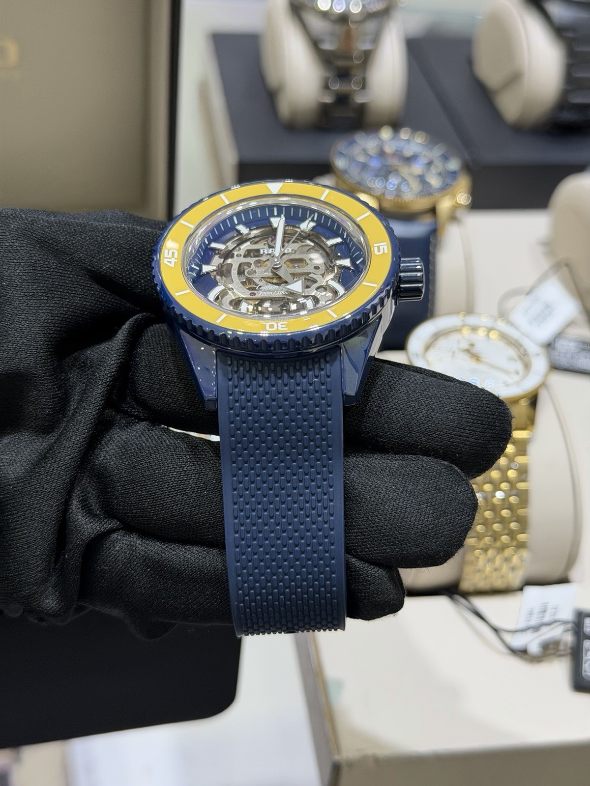 Rado Captain Cook High-Tech Ceramic Skeleton Automatic 43mm Watch R32152208