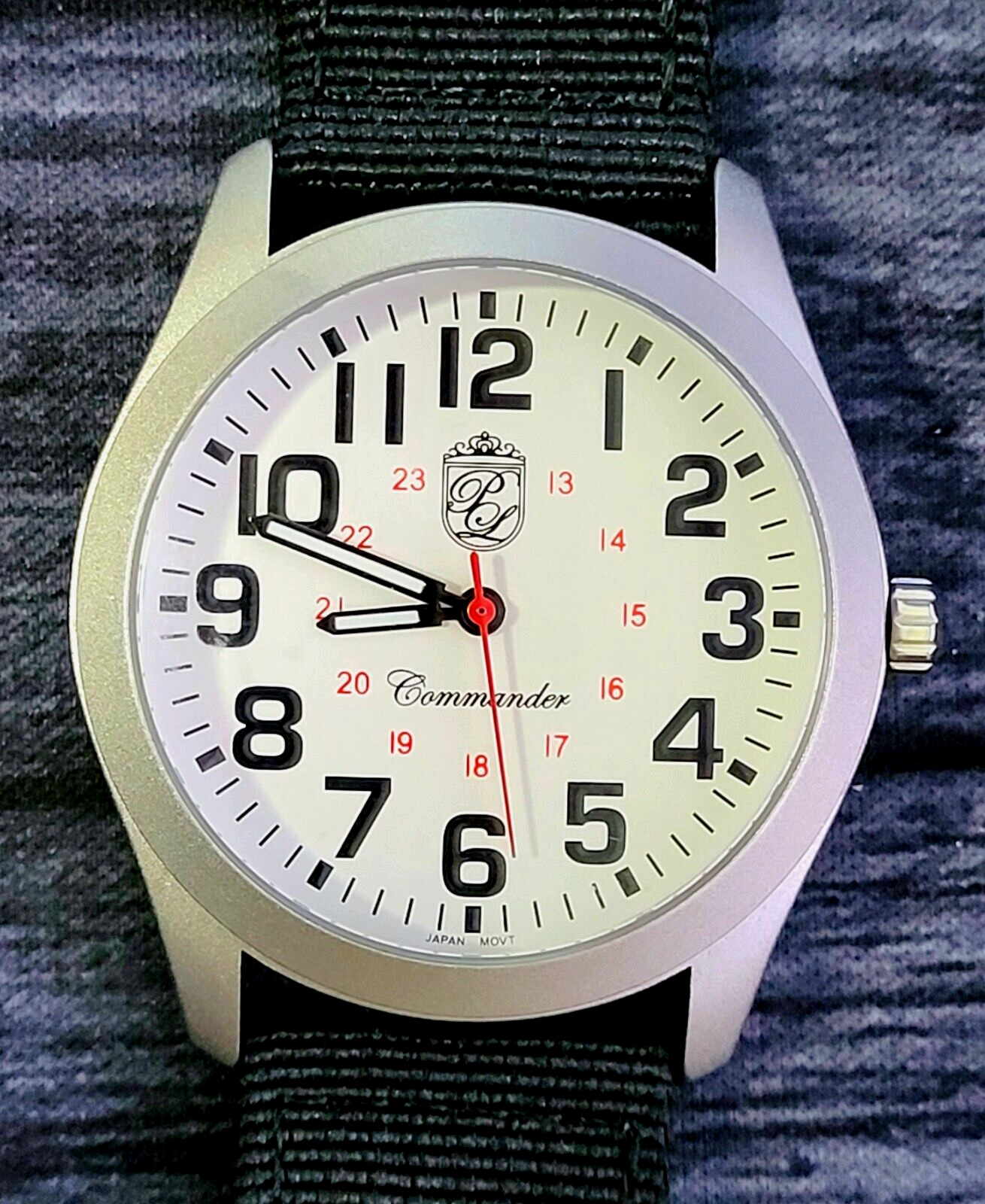 Authentic Pierre Lucerne Commander Railroad Approved Features White Dial Watch