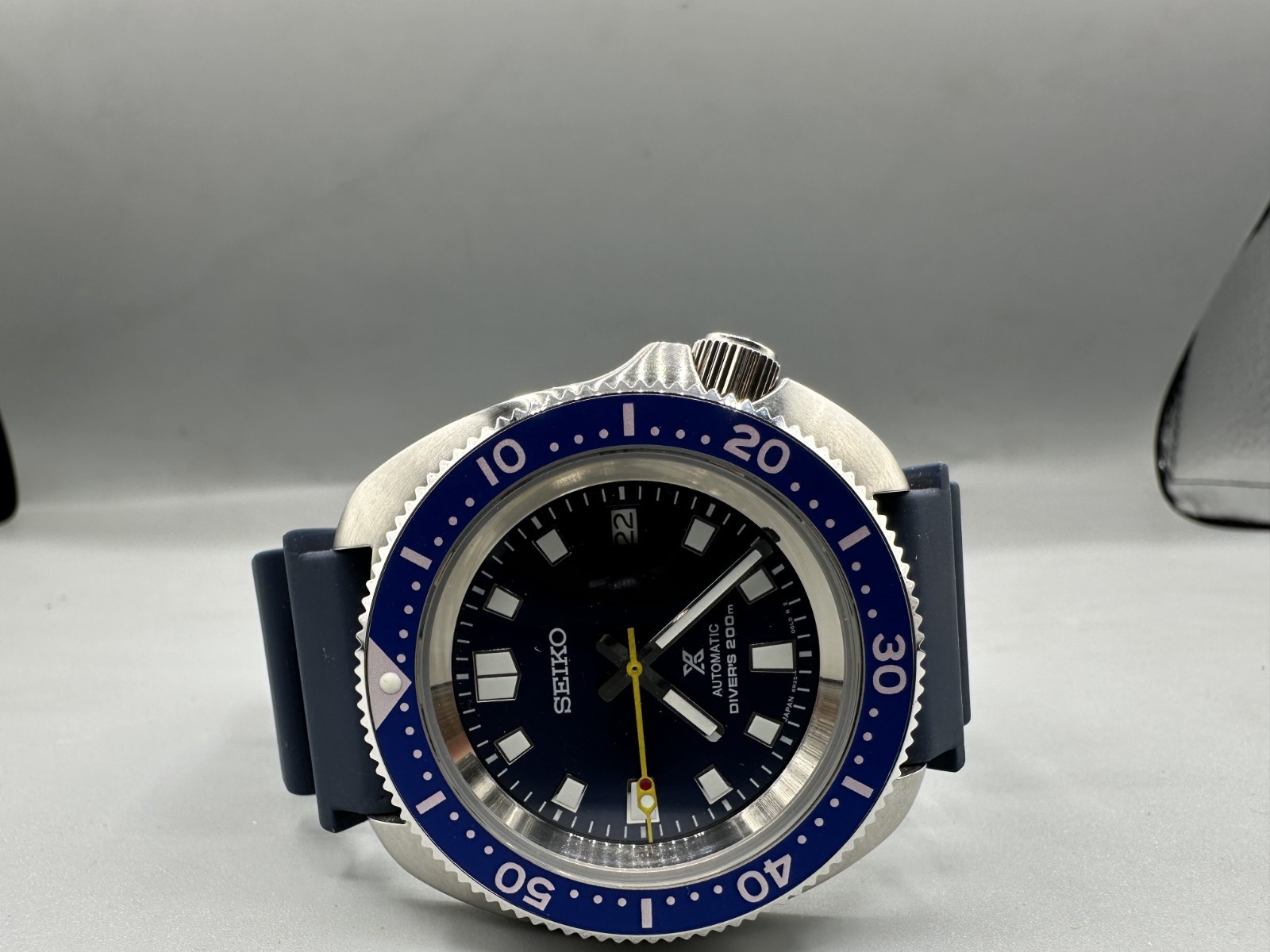 Blue Seiko Captain Willard Style Diver | Vintage Automatic Watch | Refurbished 7