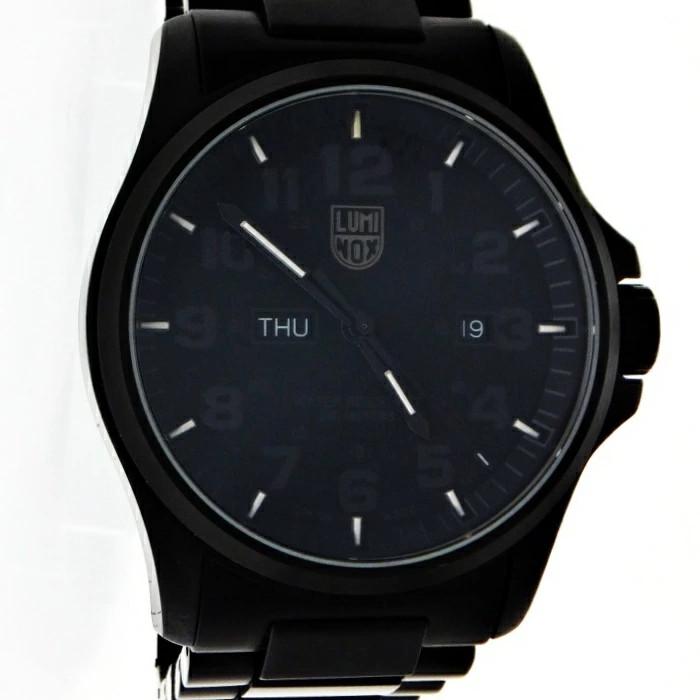 LUMINOX Atacama Field 1922 B0B Quartz Mens Watch Black Dial SS Used