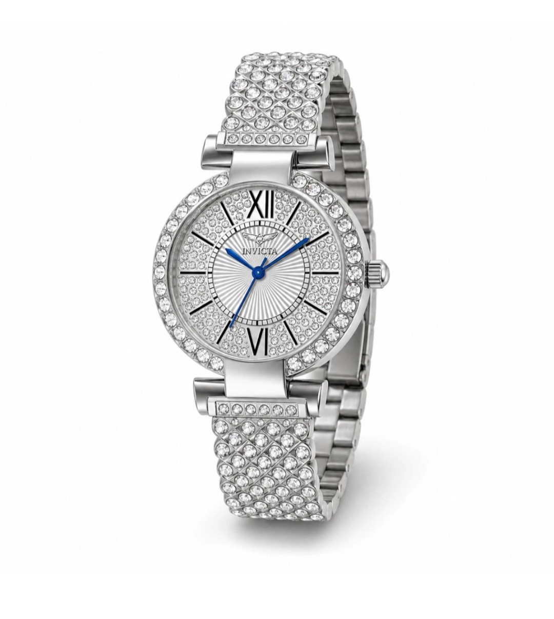 Invicta Wildflower I by Invicta Women’s Watch-34mm Silver W/White Dial 69060 New